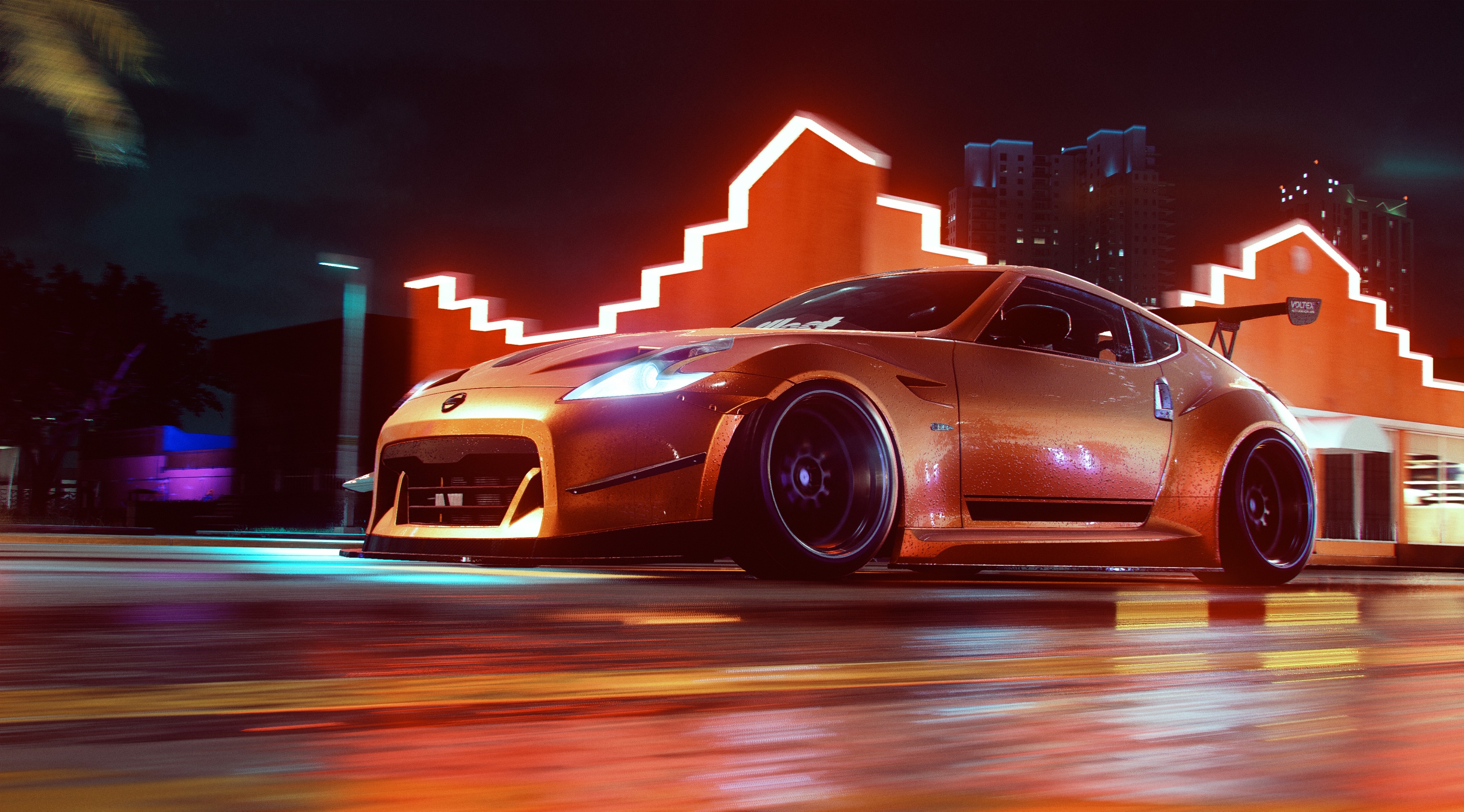 Need For Speed Heat   The Powerfull Nissan Skyline GT R R34