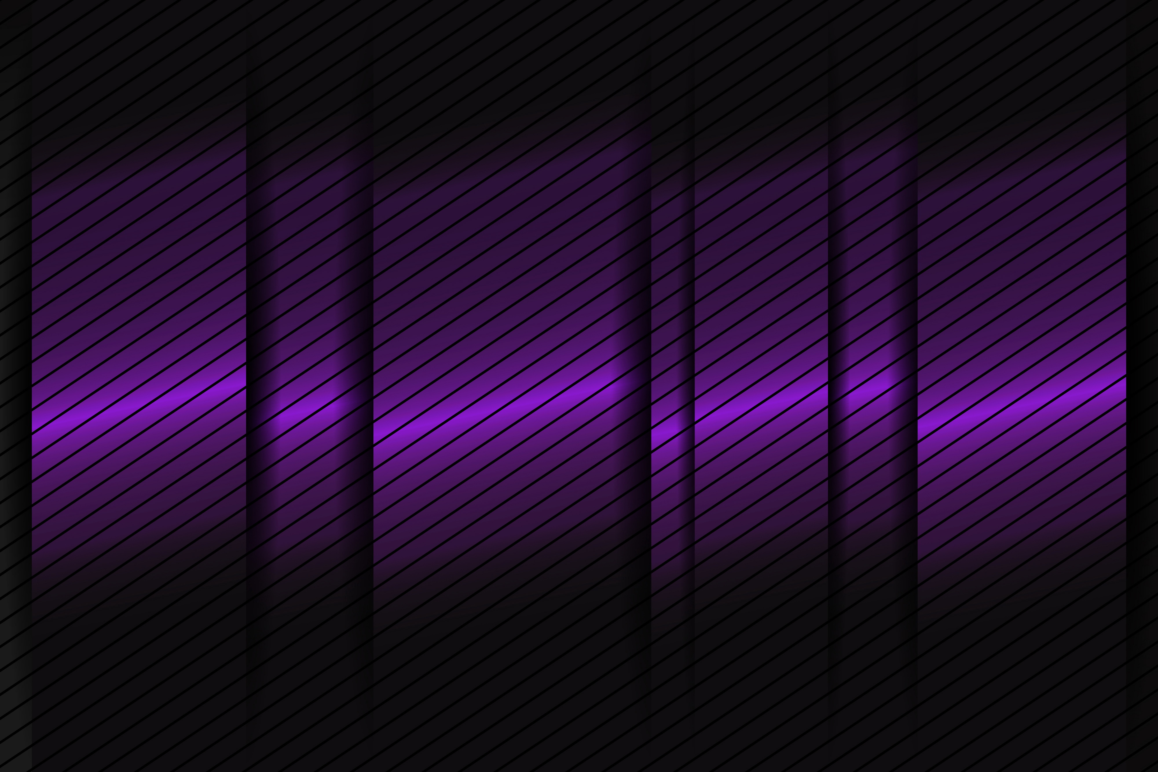 Purple Lines Abstract, HD Abstract, 4k Wallpapers, Images, Backgrounds