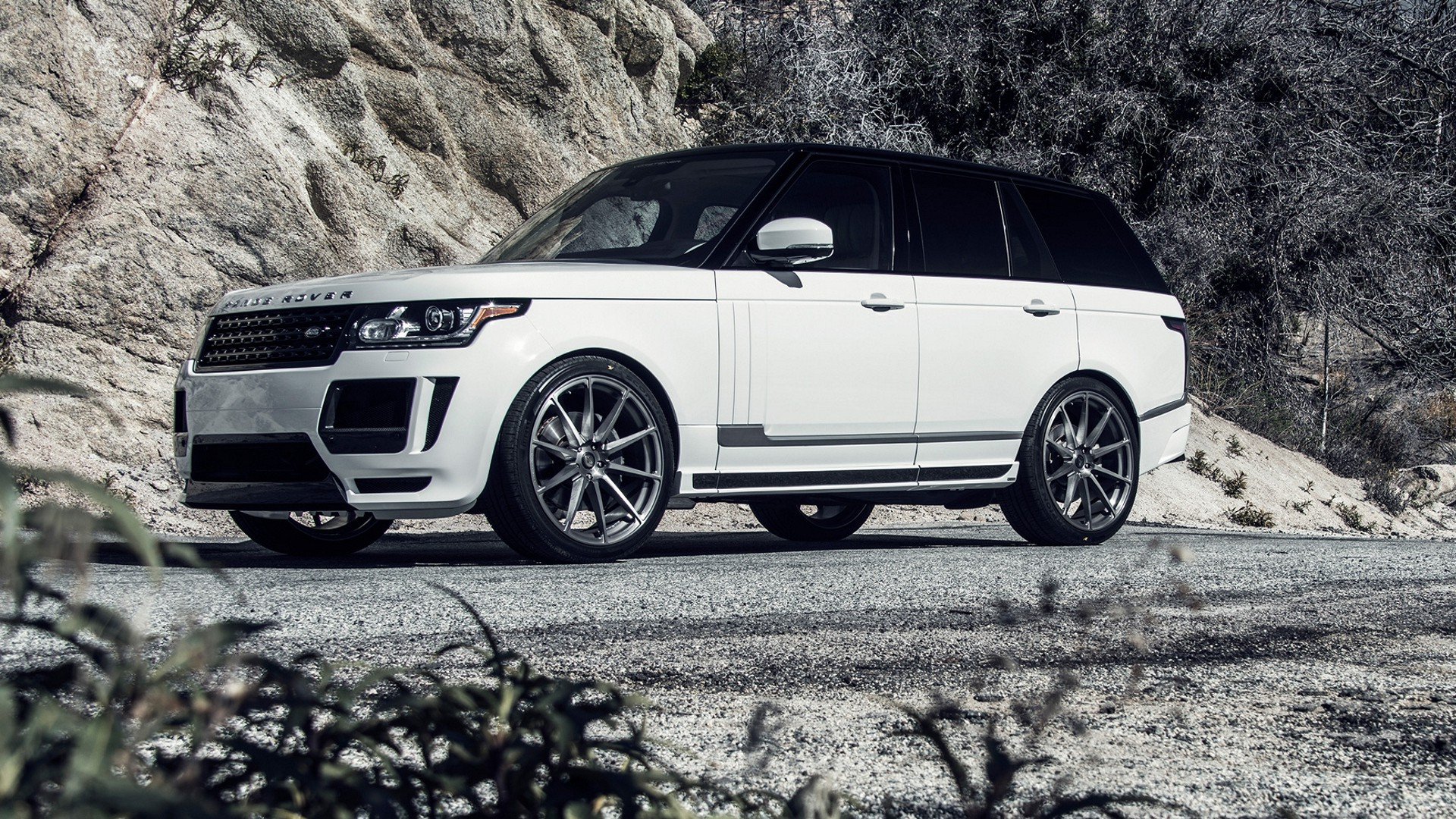 Range Rover Vogue White, HD Cars, 4k Wallpapers, Images, Backgrounds