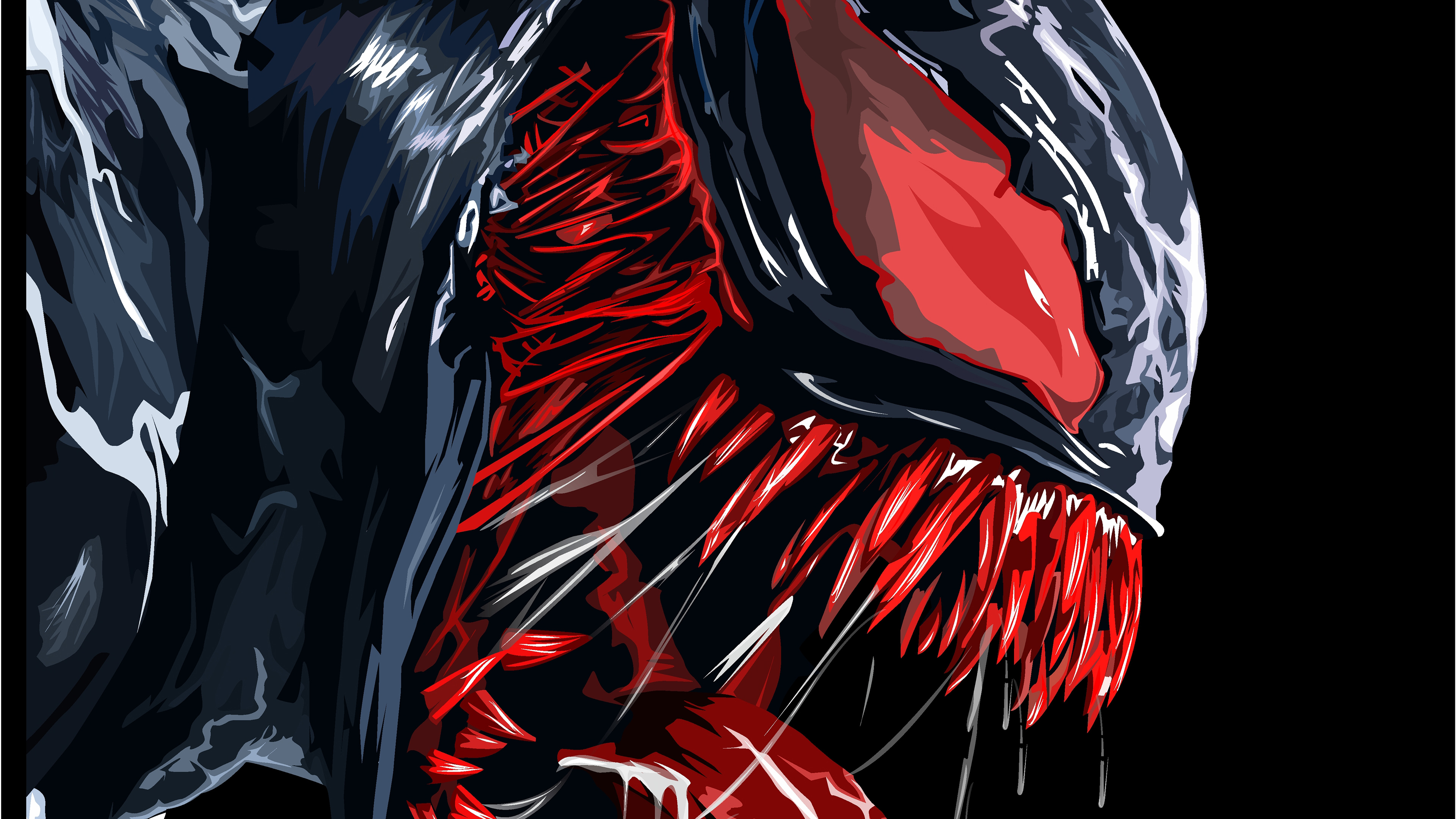 Red Venom Artwork 4k, HD Superheroes, 4k Wallpapers ...