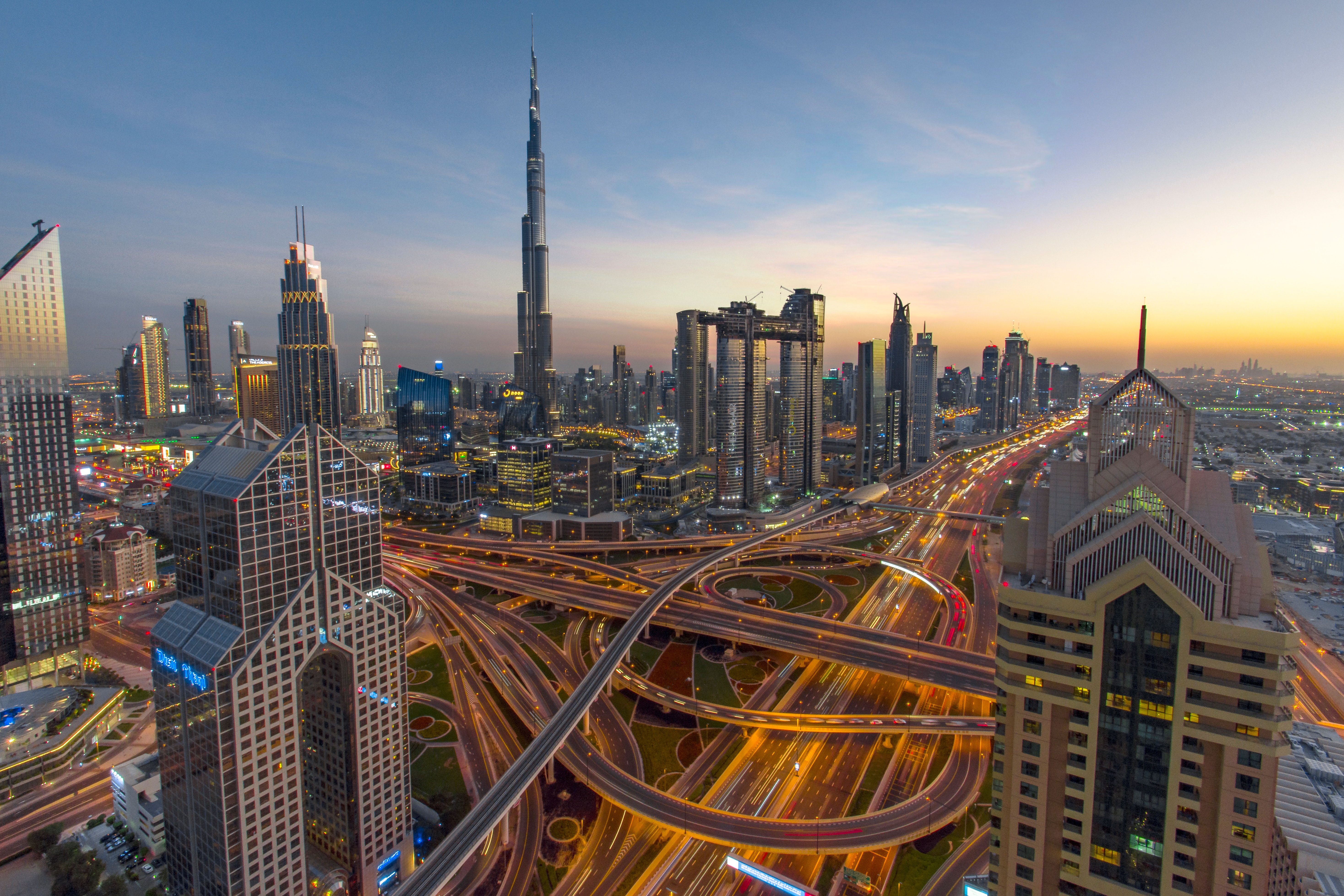 Sheikh Zayed Road Hd World 4k Wallpapers Images Backgrounds Photos