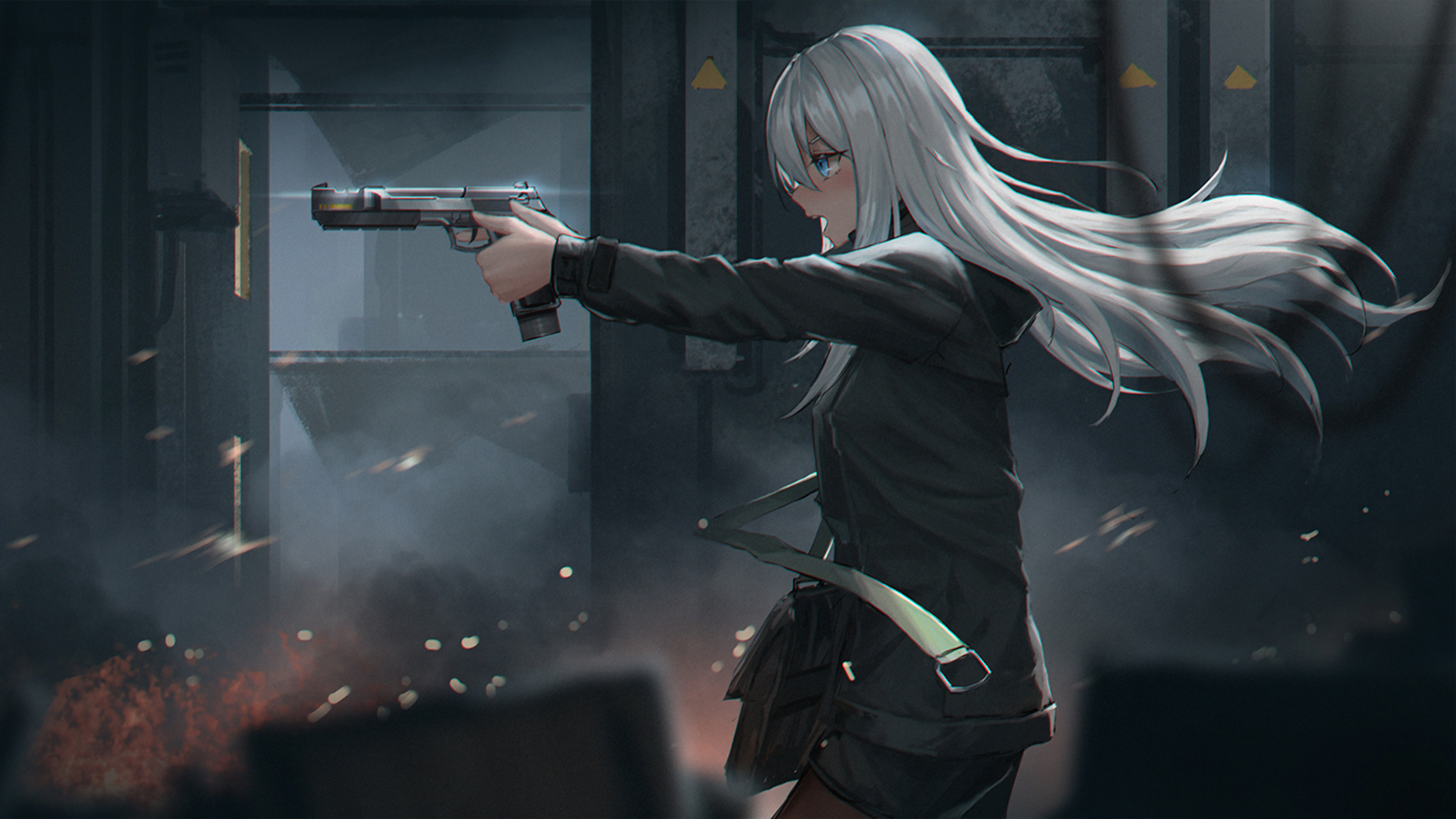 Shooting Range 4k, HD Anime, 4k Wallpapers, Images