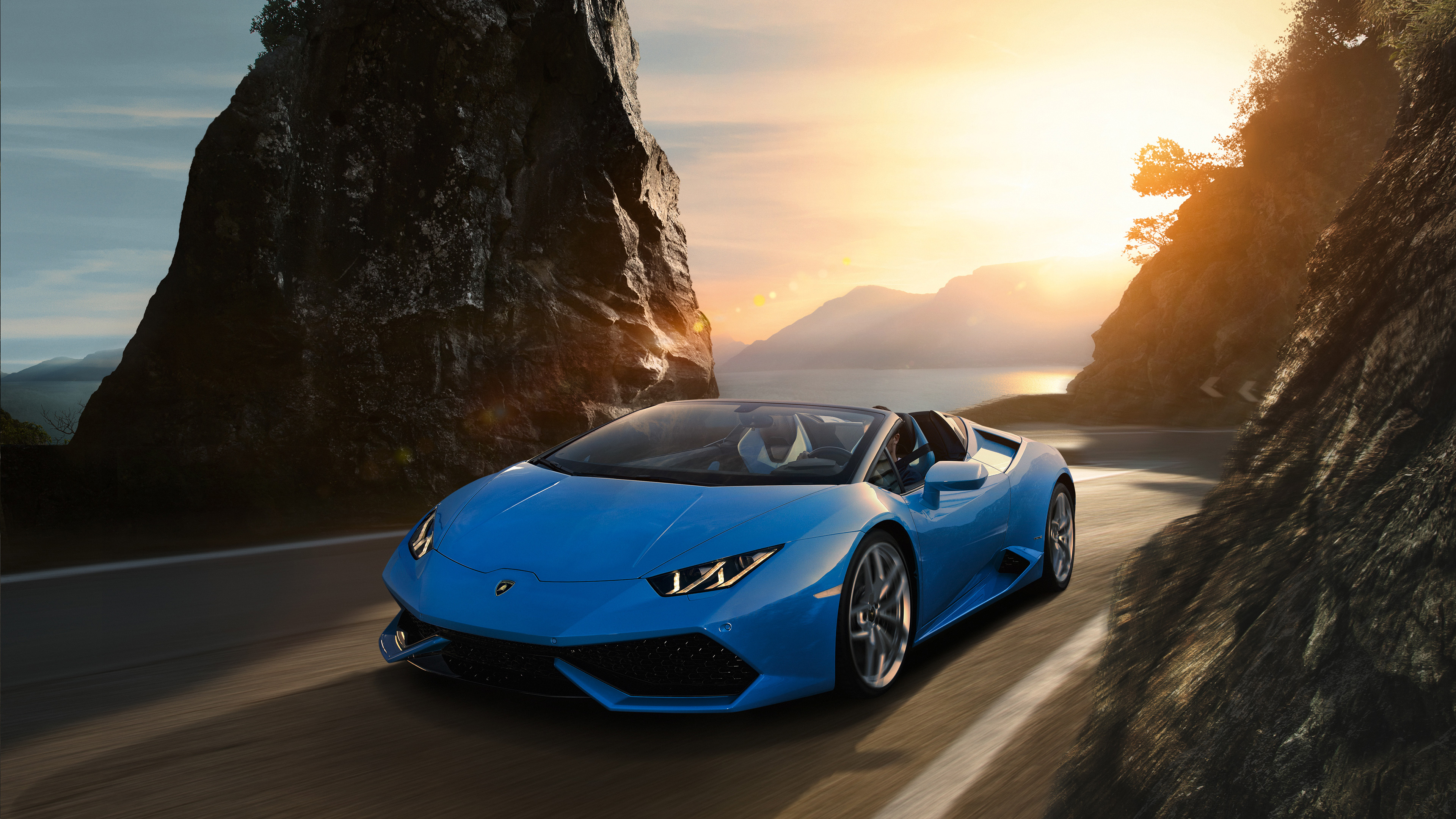 Sky Blue Lamborghini Huracan 4k, HD Cars, 4k Wallpapers, Images