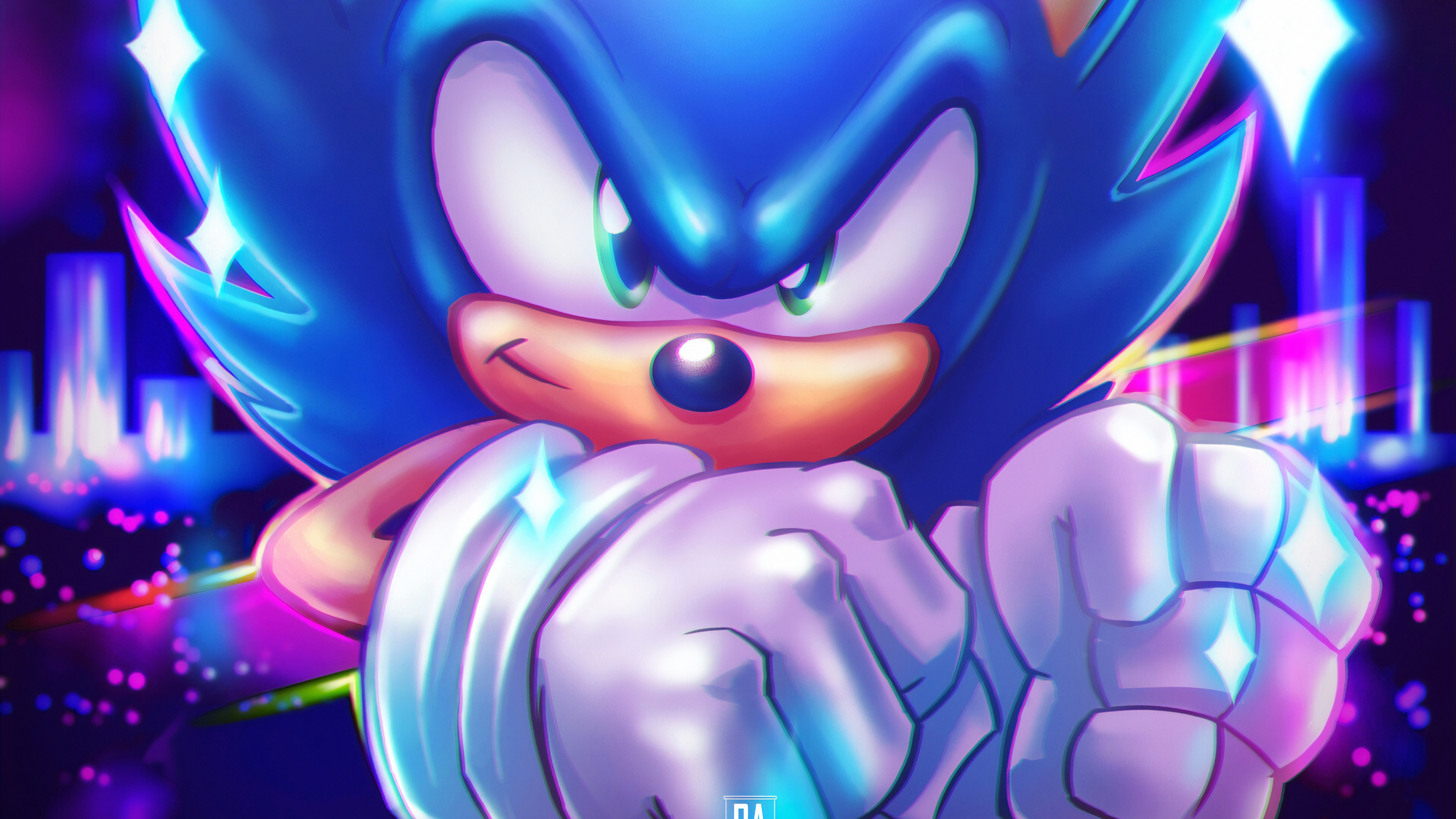 Sonic The Hedgehog Art 4k, HD Movies, 4k Wallpapers, Images, Backgrounds, Photos and Pictures