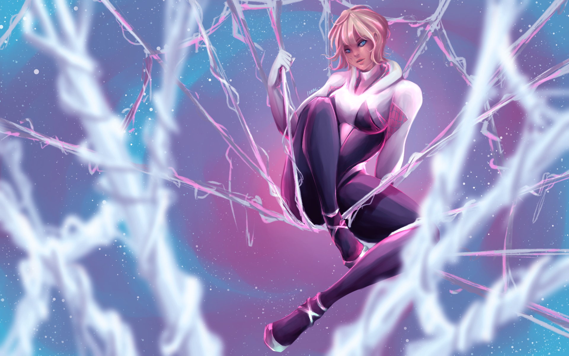 Spider Gwen Art New, HD Superheroes, 4k Wallpapers, Images, Backgrounds ...