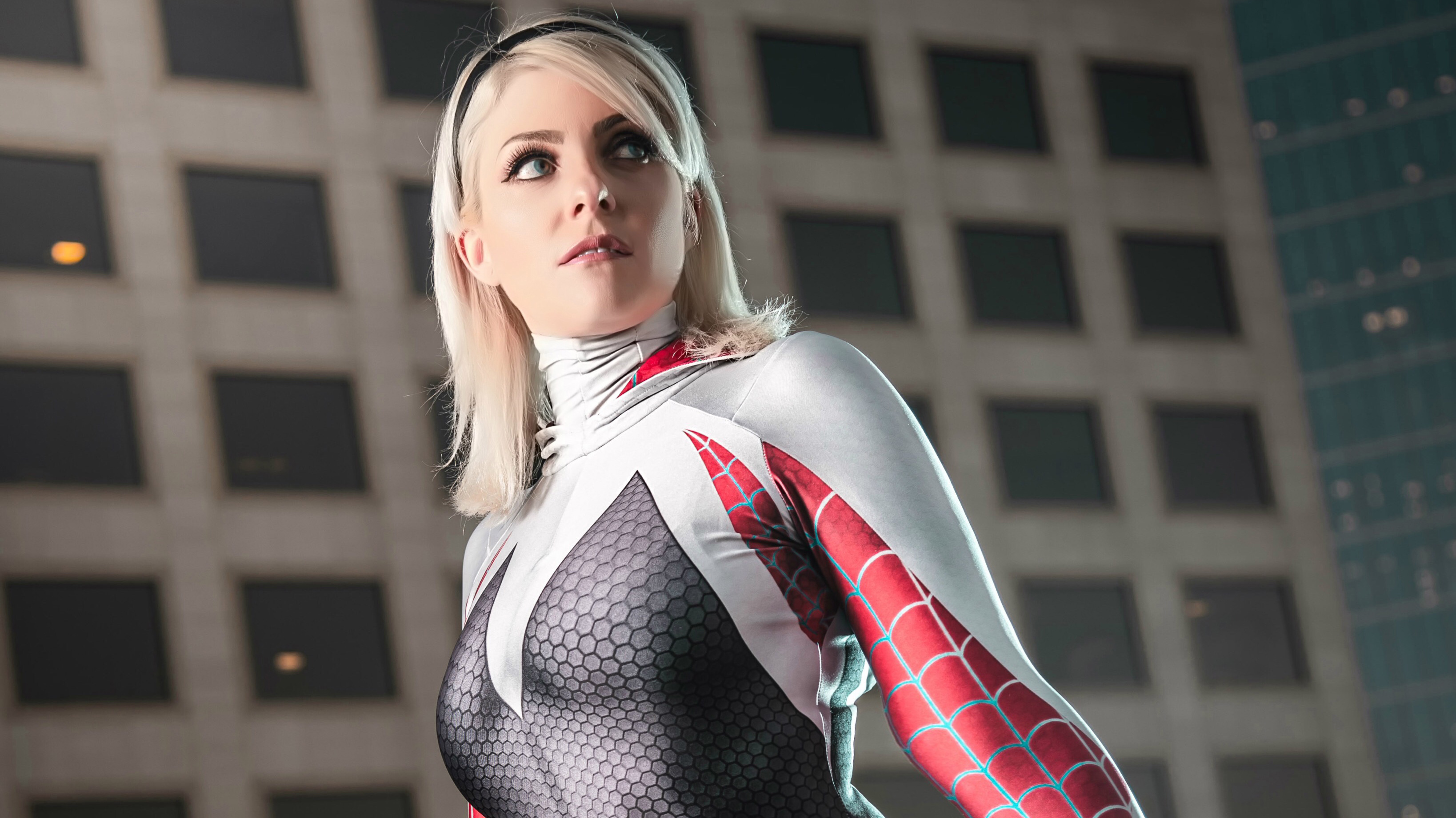 Spider Gwen Stacy 4k Cosplay Hd Superheroes 4k