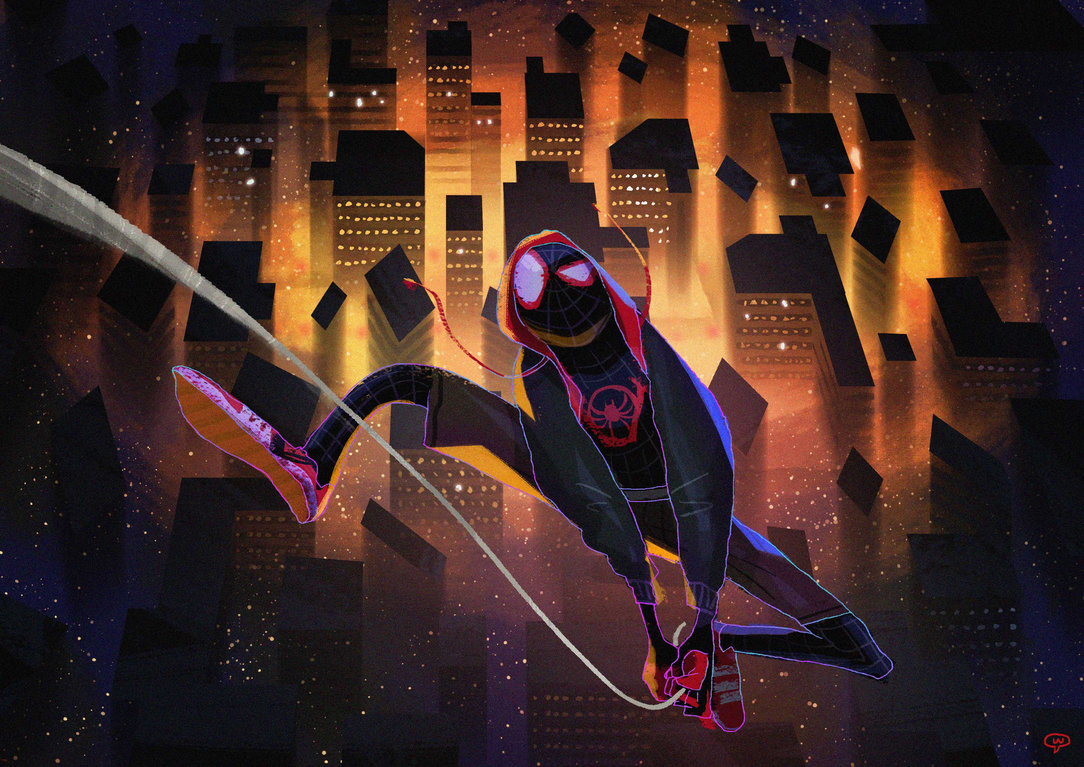 Spider Man Universe Illustration, HD Superheroes, 4k Wallpapers, Images