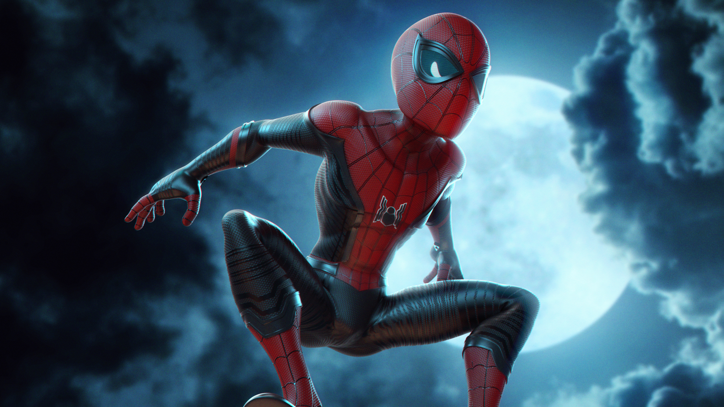 spiderman into the spider verse movie digital artwork 2018