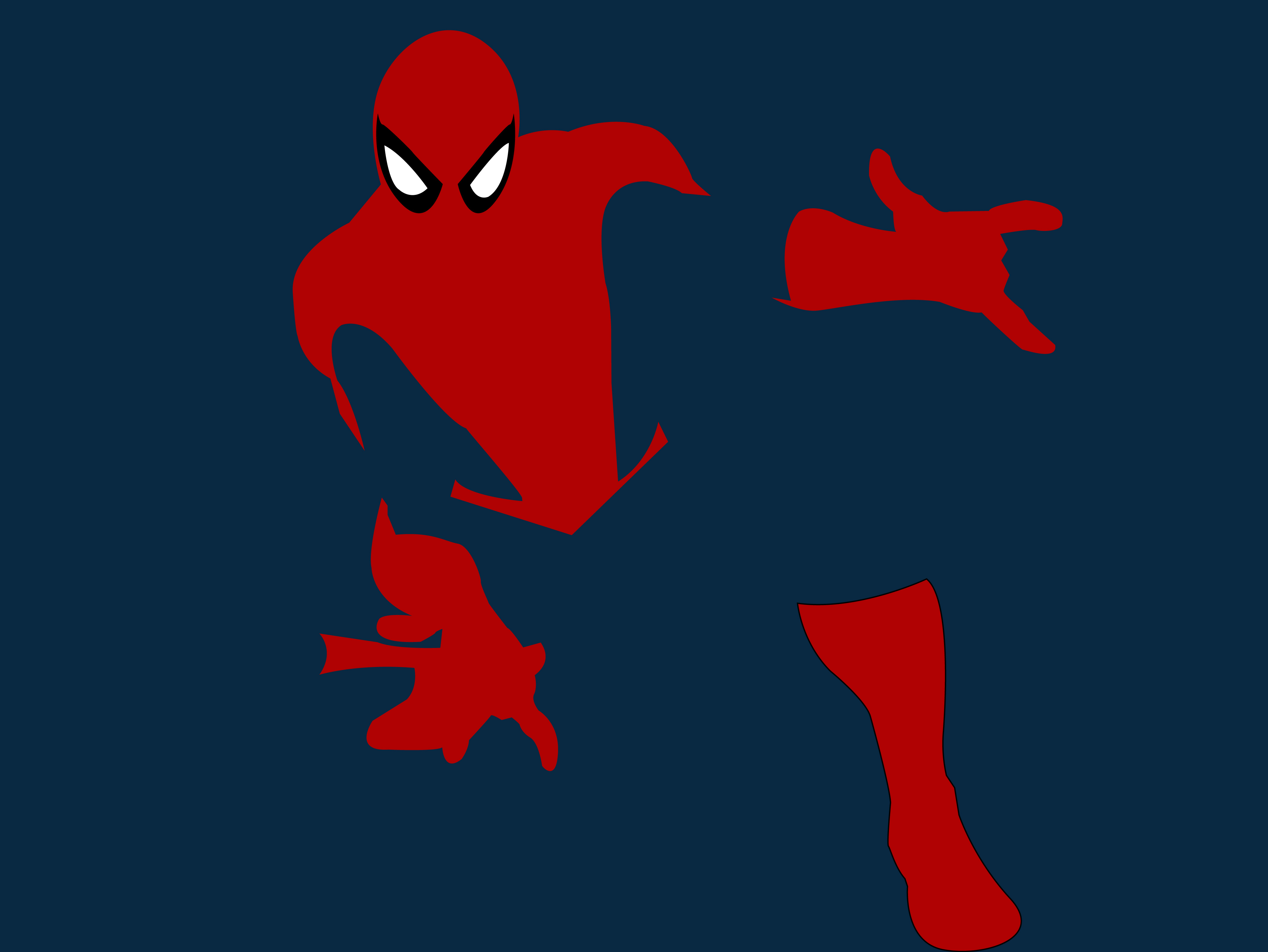 Spiderman Minimal, HD Superheroes, 4k Wallpapers, Images, Backgrounds ...