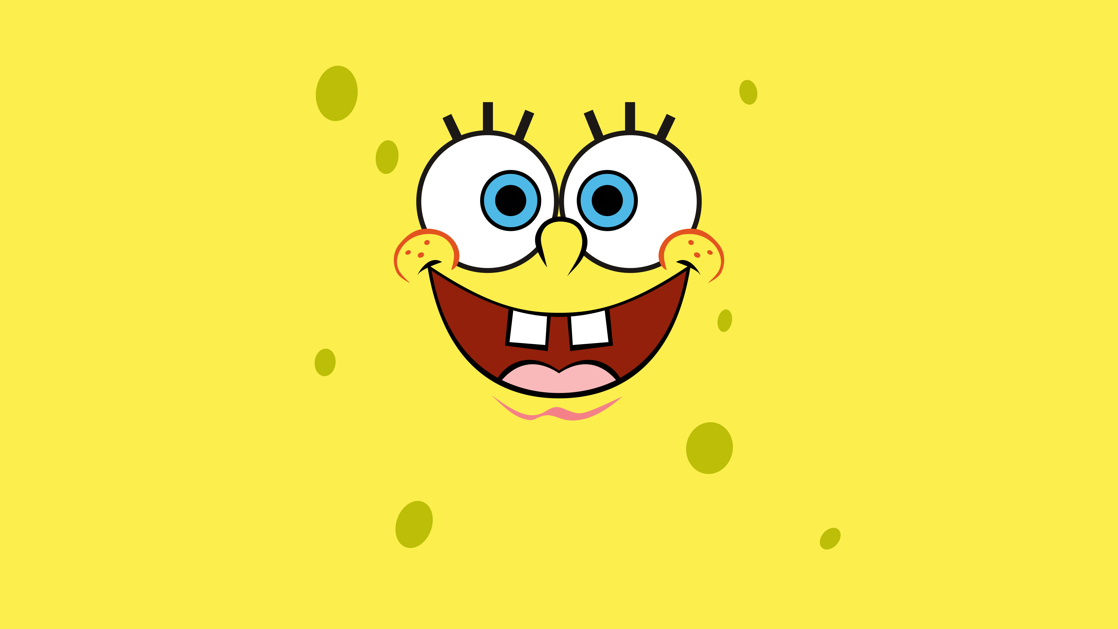 Spongebob Squarepants Minimalist 4k, HD Cartoons, 4k ...