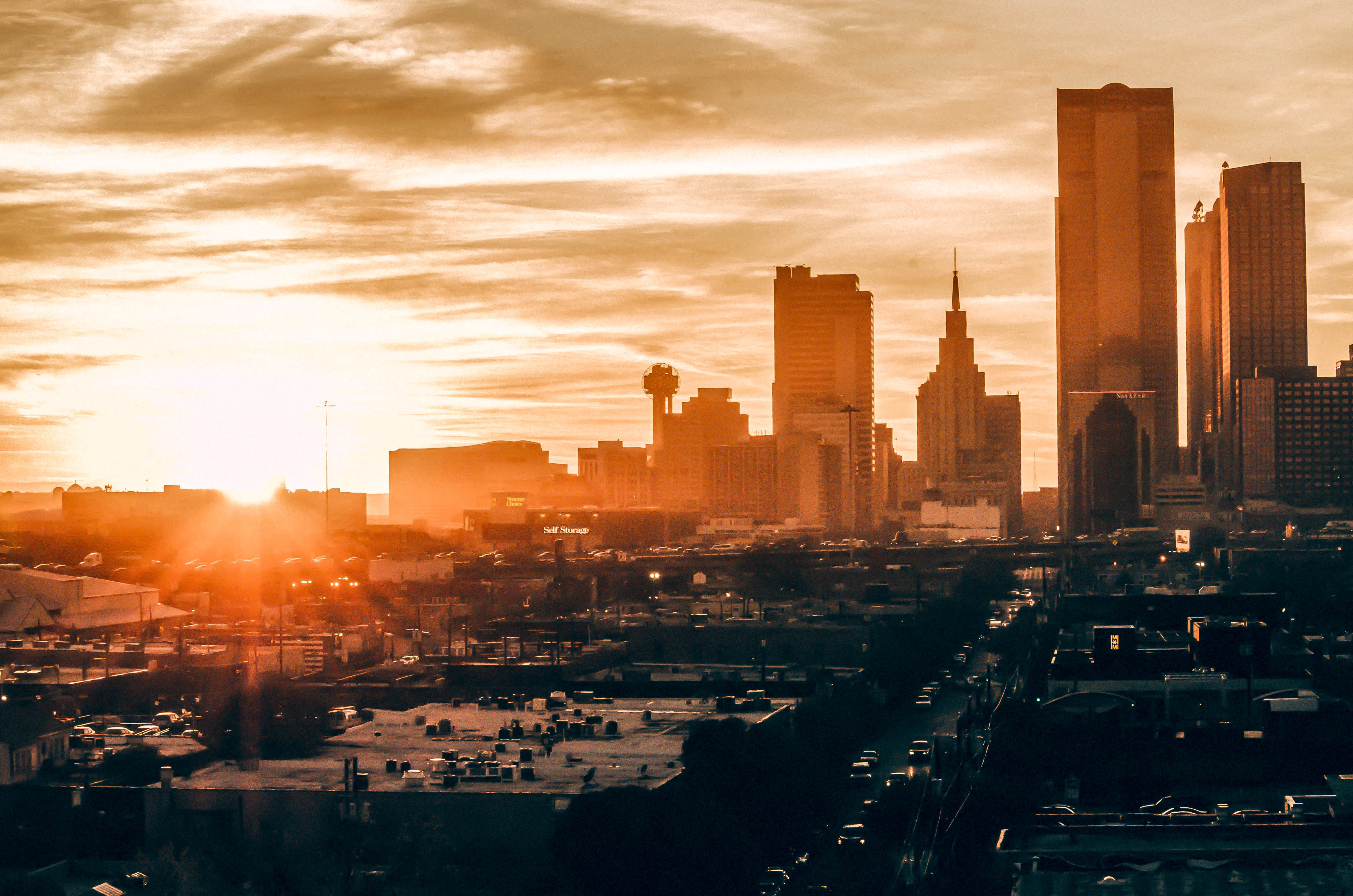 Sunset View Buildings City 4k, HD Photography, 4k Wallpapers, Images