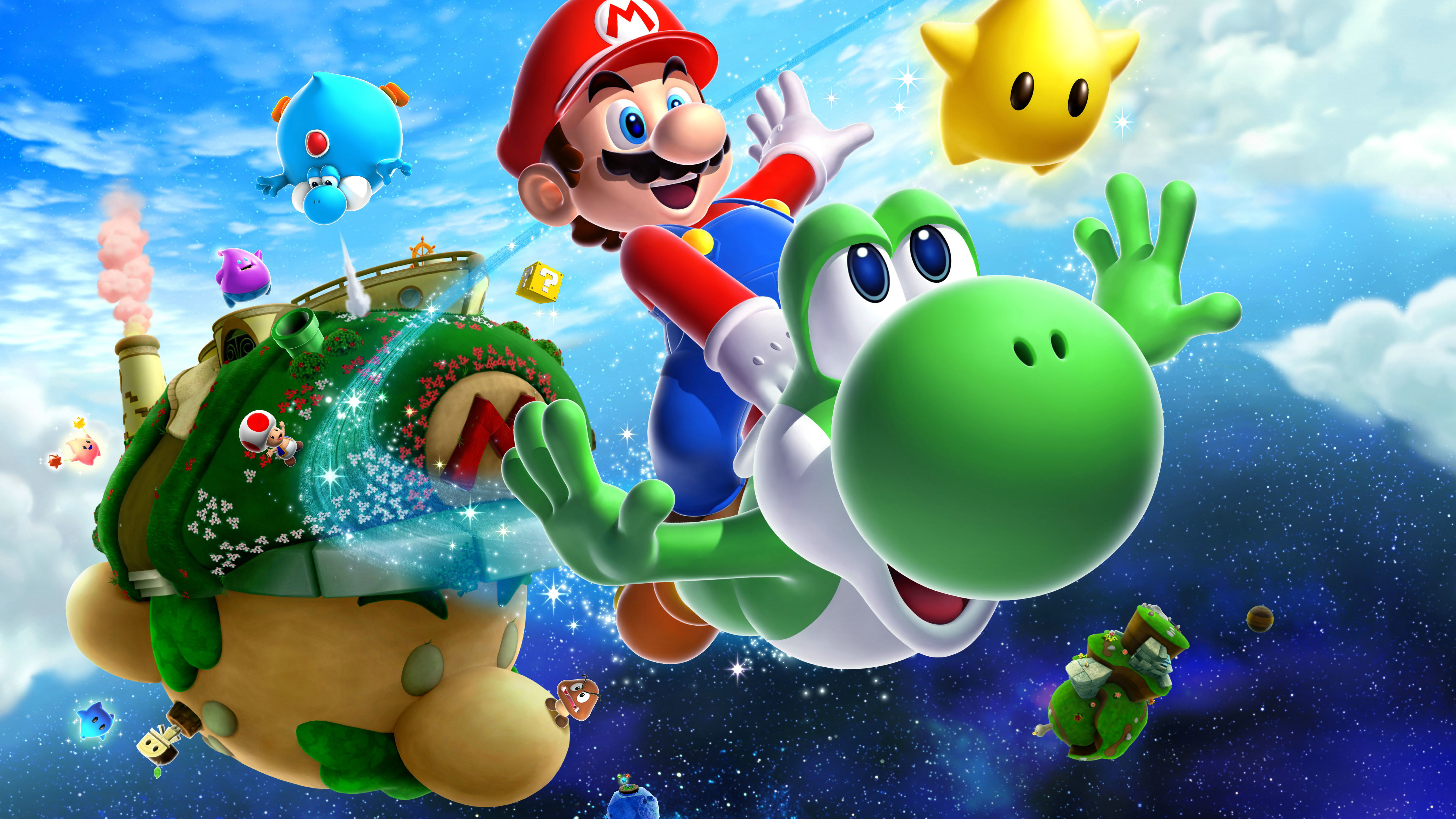 Super Mario Galaxy 2 Hd Games 4k Wallpapers Images Backgrounds