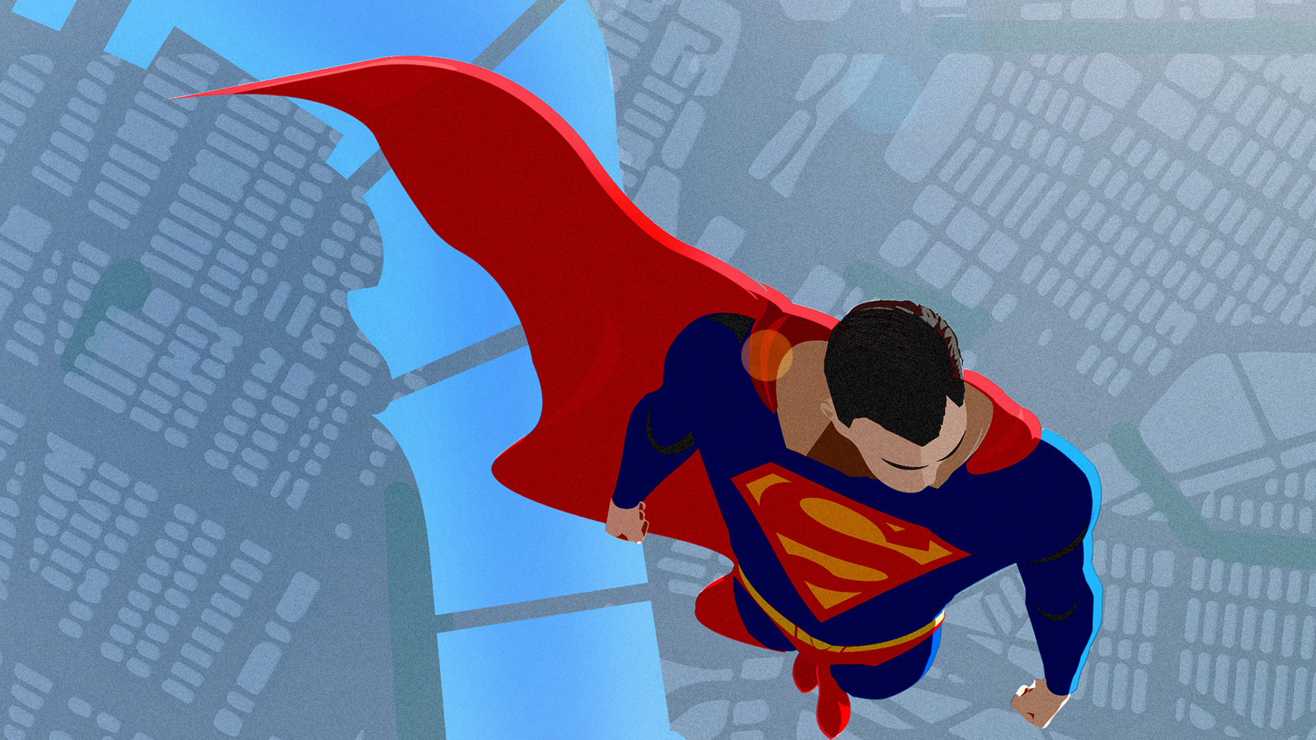 Superman Digital Art Minimalist, HD Superheroes, 4k Wallpapers, Images