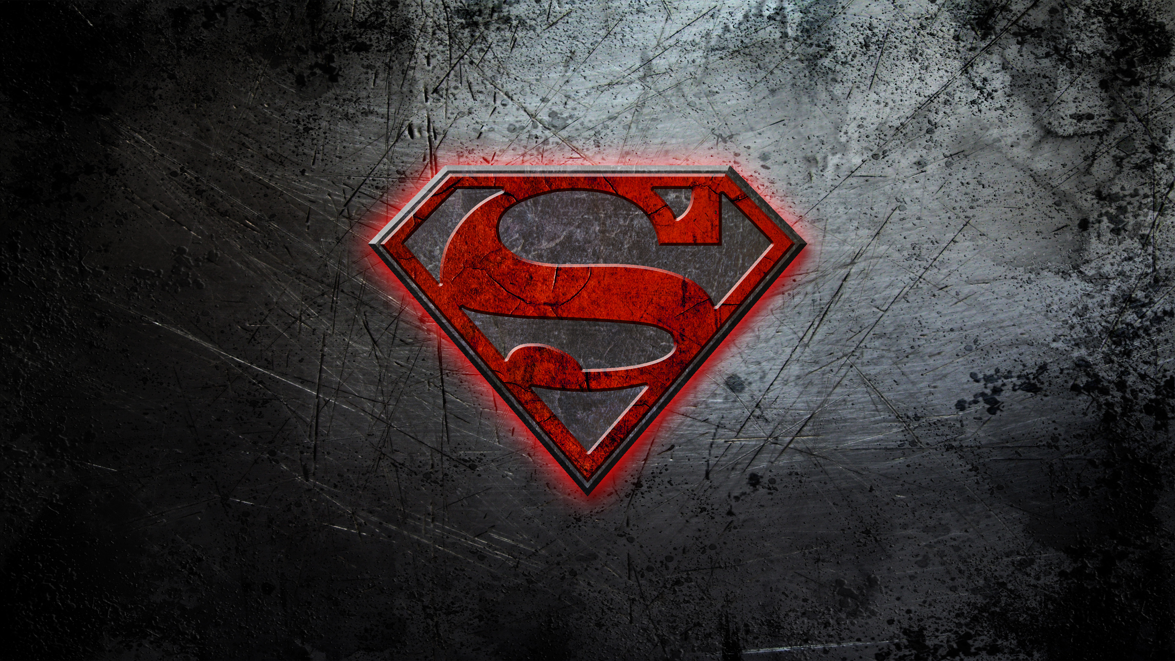 Superman Logo 4k, HD Superheroes, 4k Wallpapers, Images ...