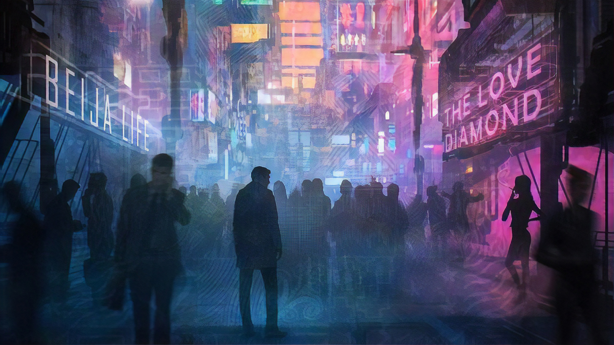 The Cyberpunk Street Hd Artist 4k Wallpapers Images Backgrounds