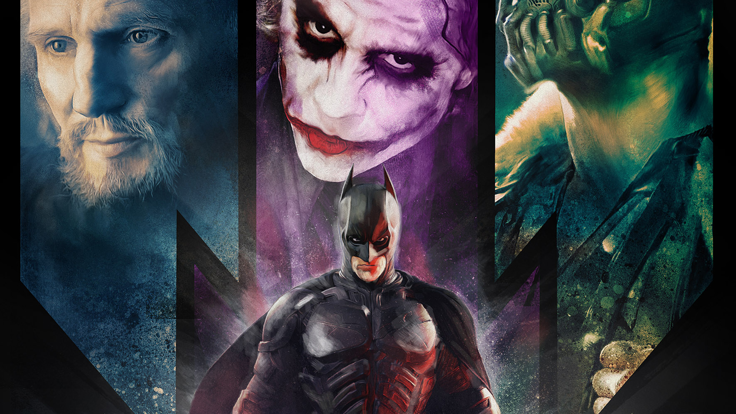 dark knight batman trilogy