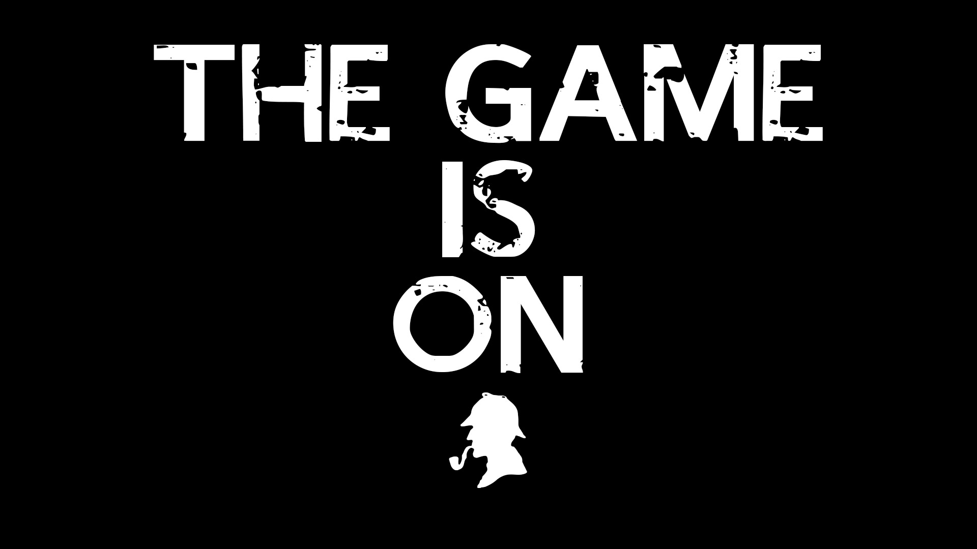 The Game Is On, HD Typography, 4k Wallpapers, Images ...