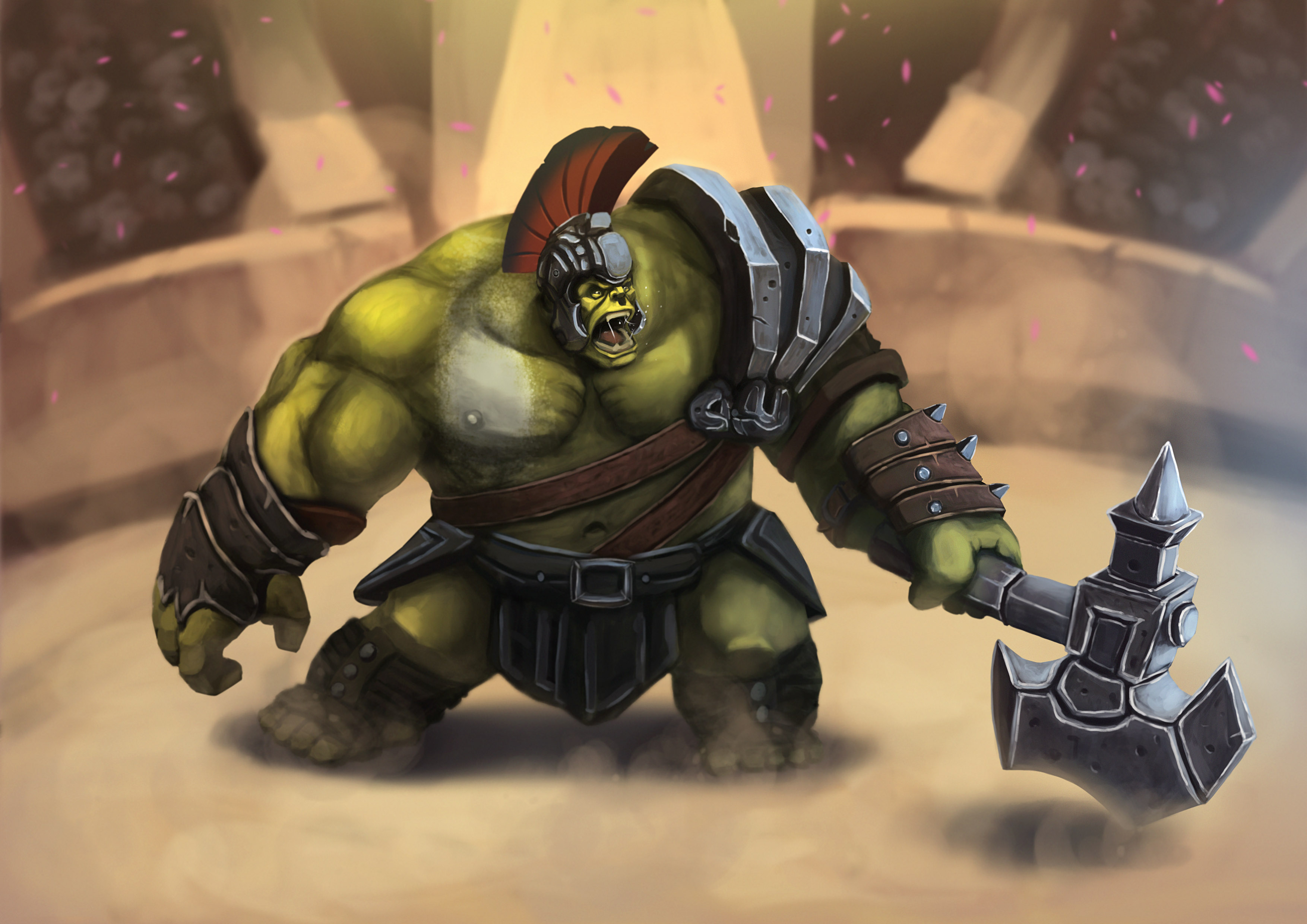 thor hulk gladiator