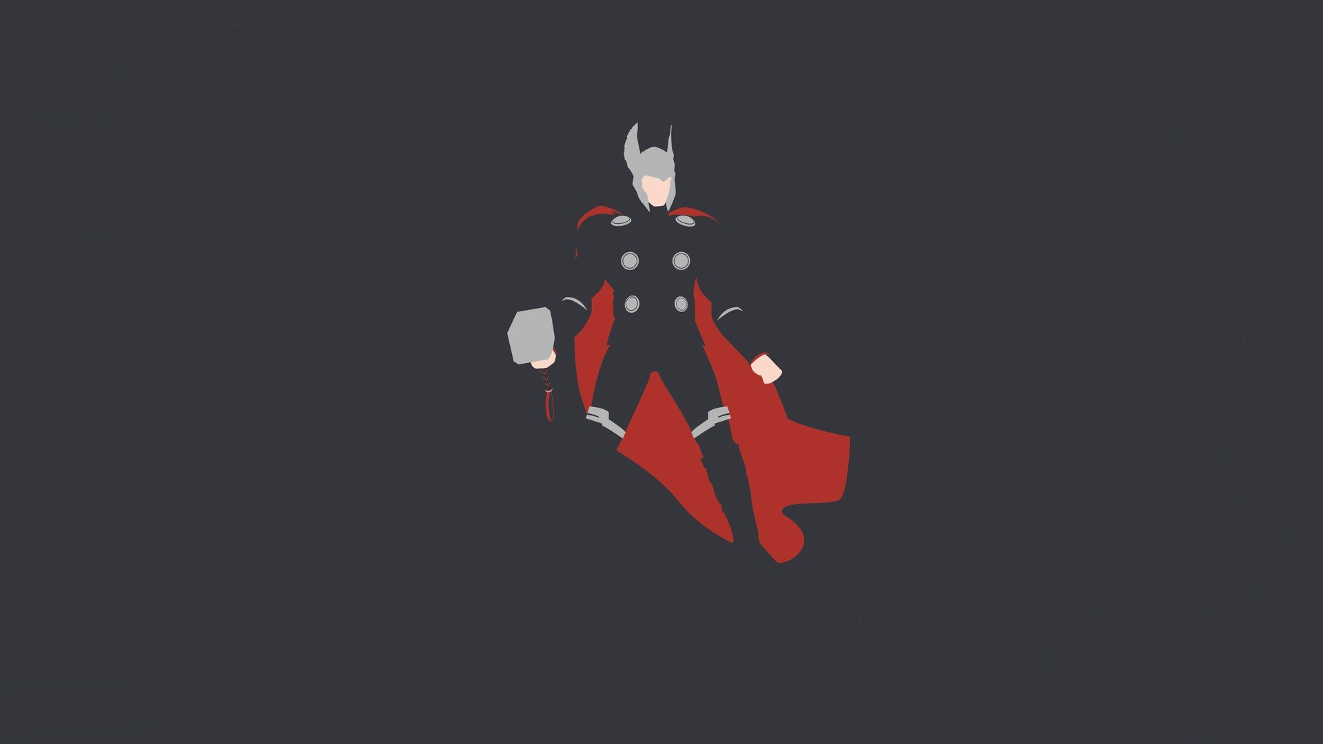 Thor Minimalism Hd, HD Artist, 4k Wallpapers, Images, Backgrounds