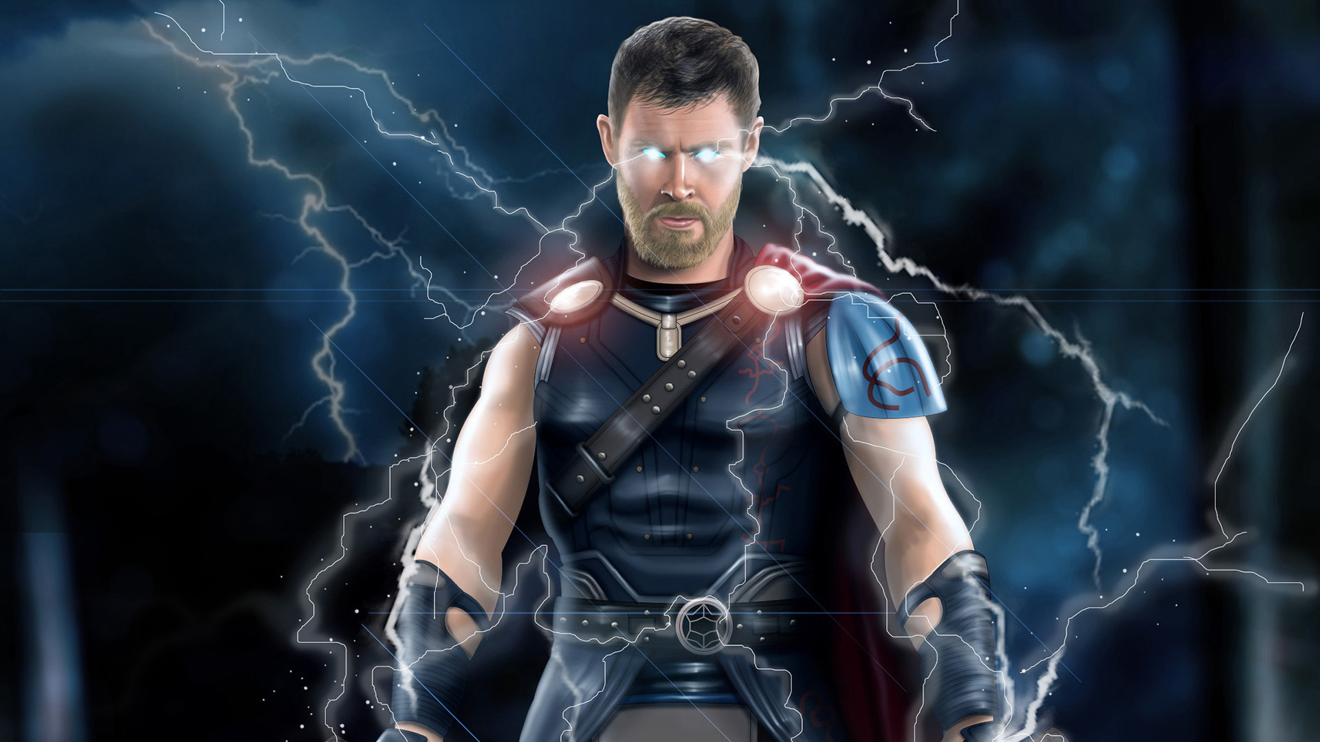 Thor Ragnarok Movie Artworks, HD Superheroes, 4k Wallpapers, Images