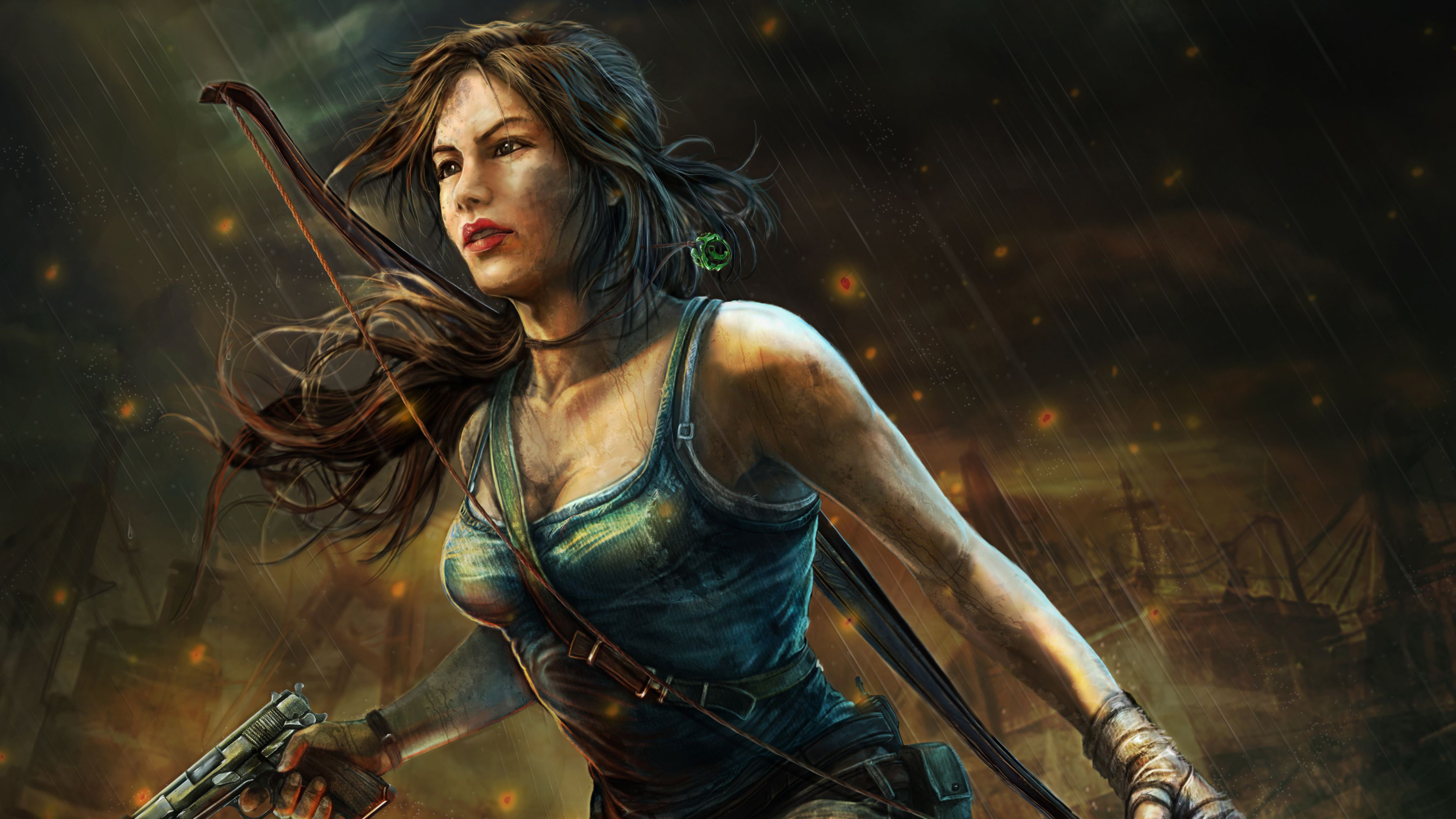 Tomb Raider K Art Hd Games K Wallpapers Images Backgrounds