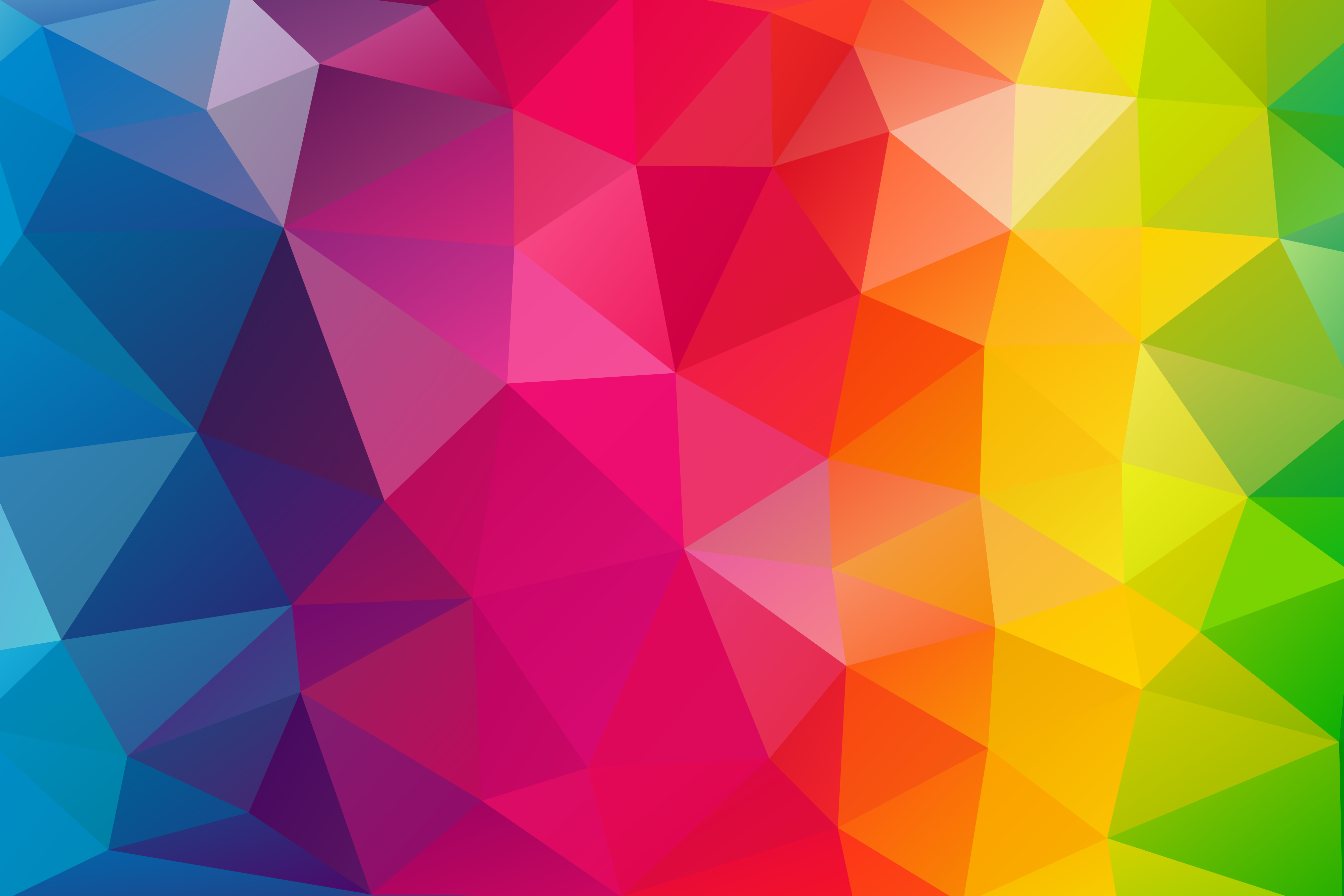 Triangles Colorful Background, HD Abstract, 4k Wallpapers ...