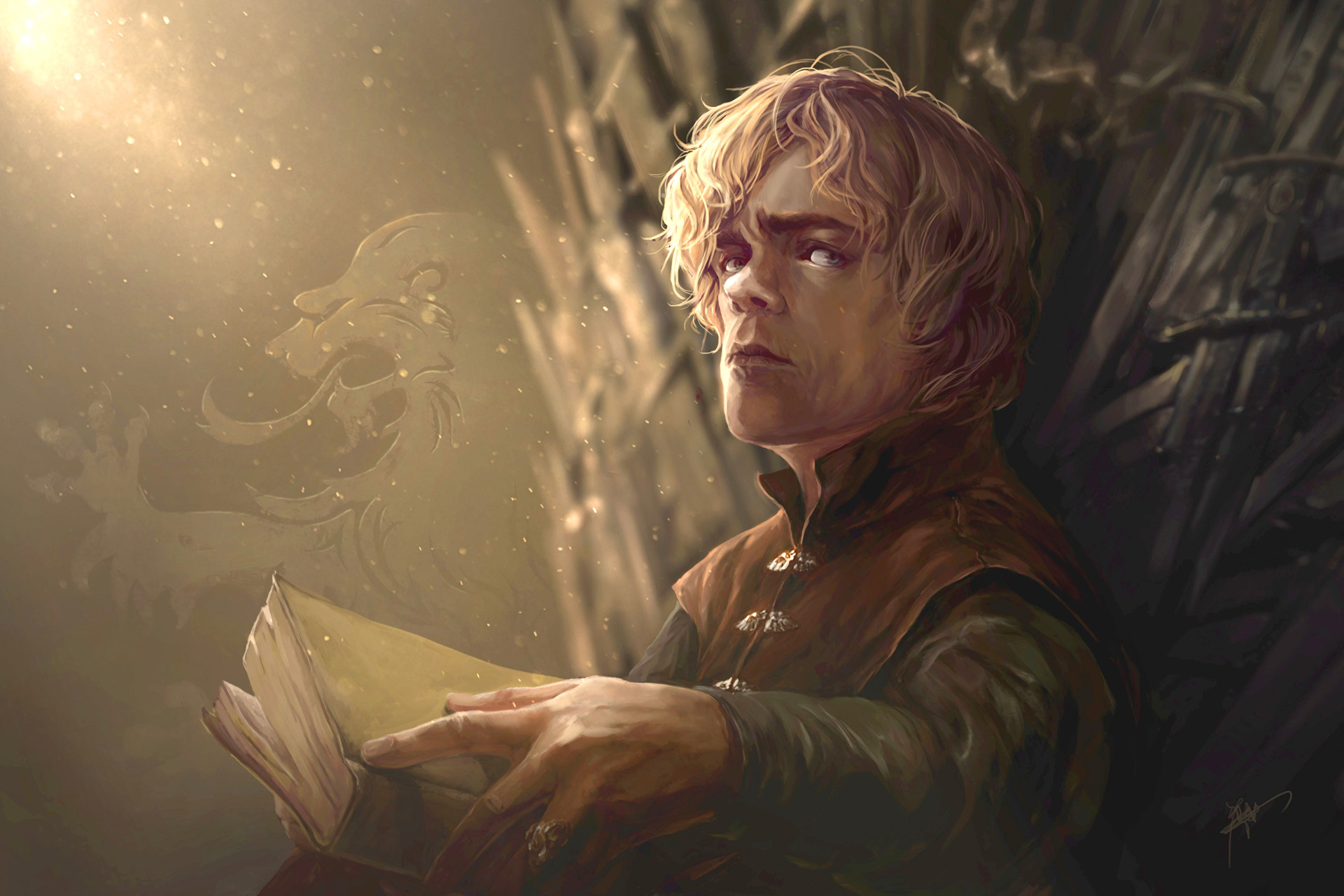 Tyrion Game Of Thrones Artwork Painting, HD Tv Shows, 4k Wallpapers