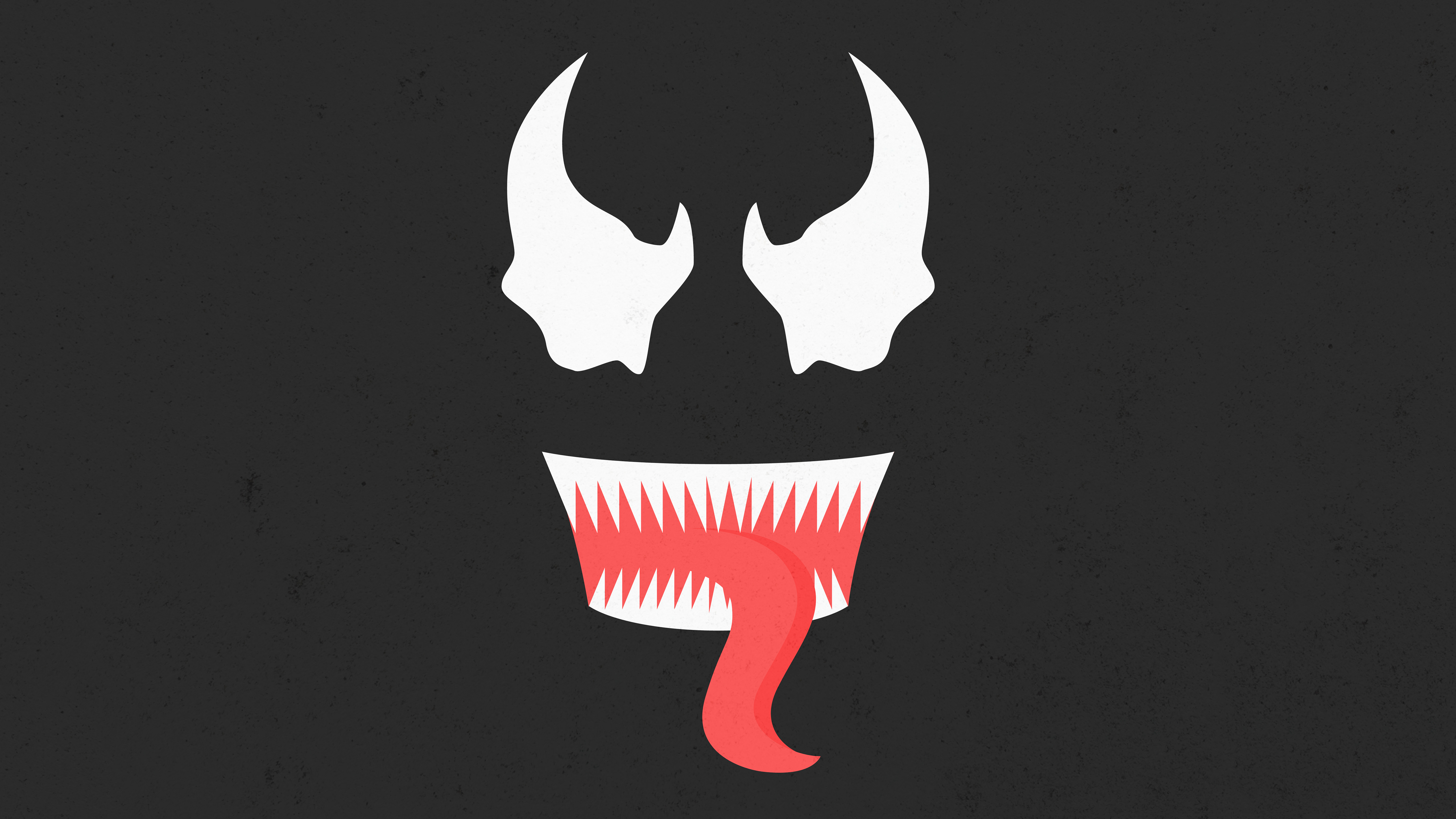 Venom Minimal Art 5k, HD Superheroes, 4k Wallpapers, Images