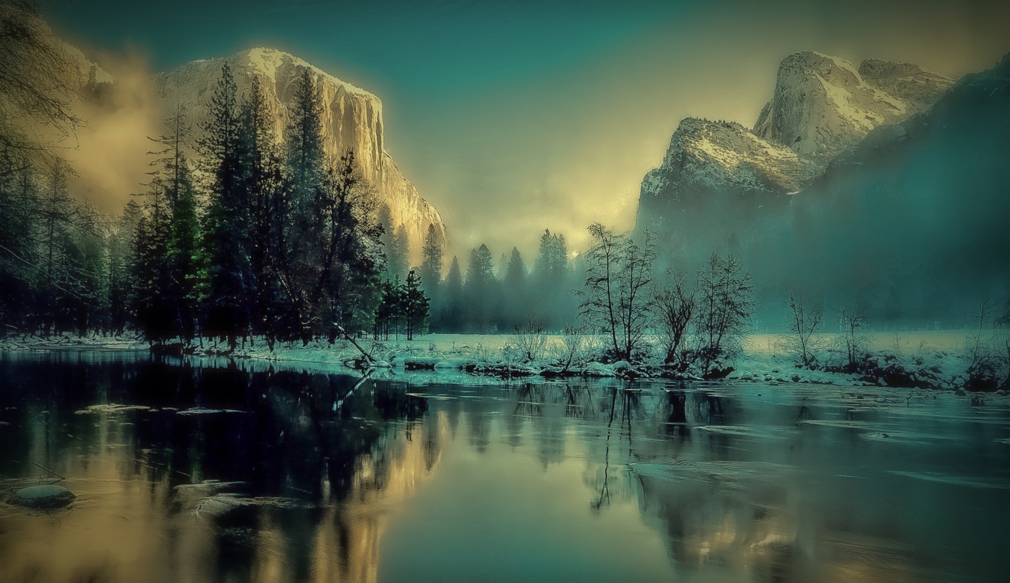 Yosemite Park Landscape Sunrise, HD Nature, 4k Wallpapers ...