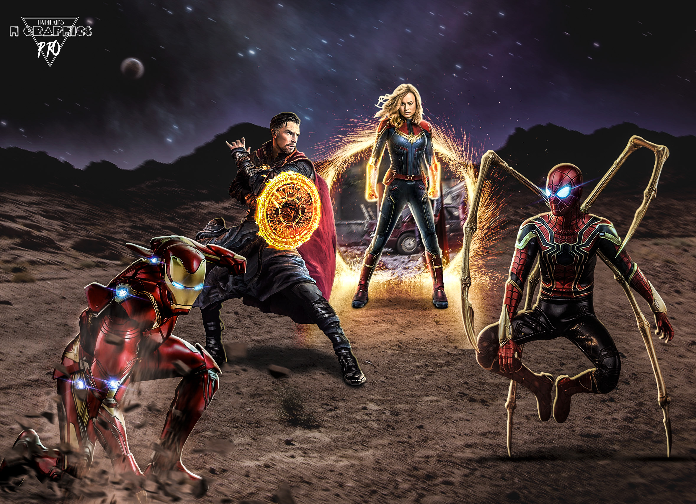 Avengers End Game 2019 Art, HD Superheroes, 4k Wallpapers 