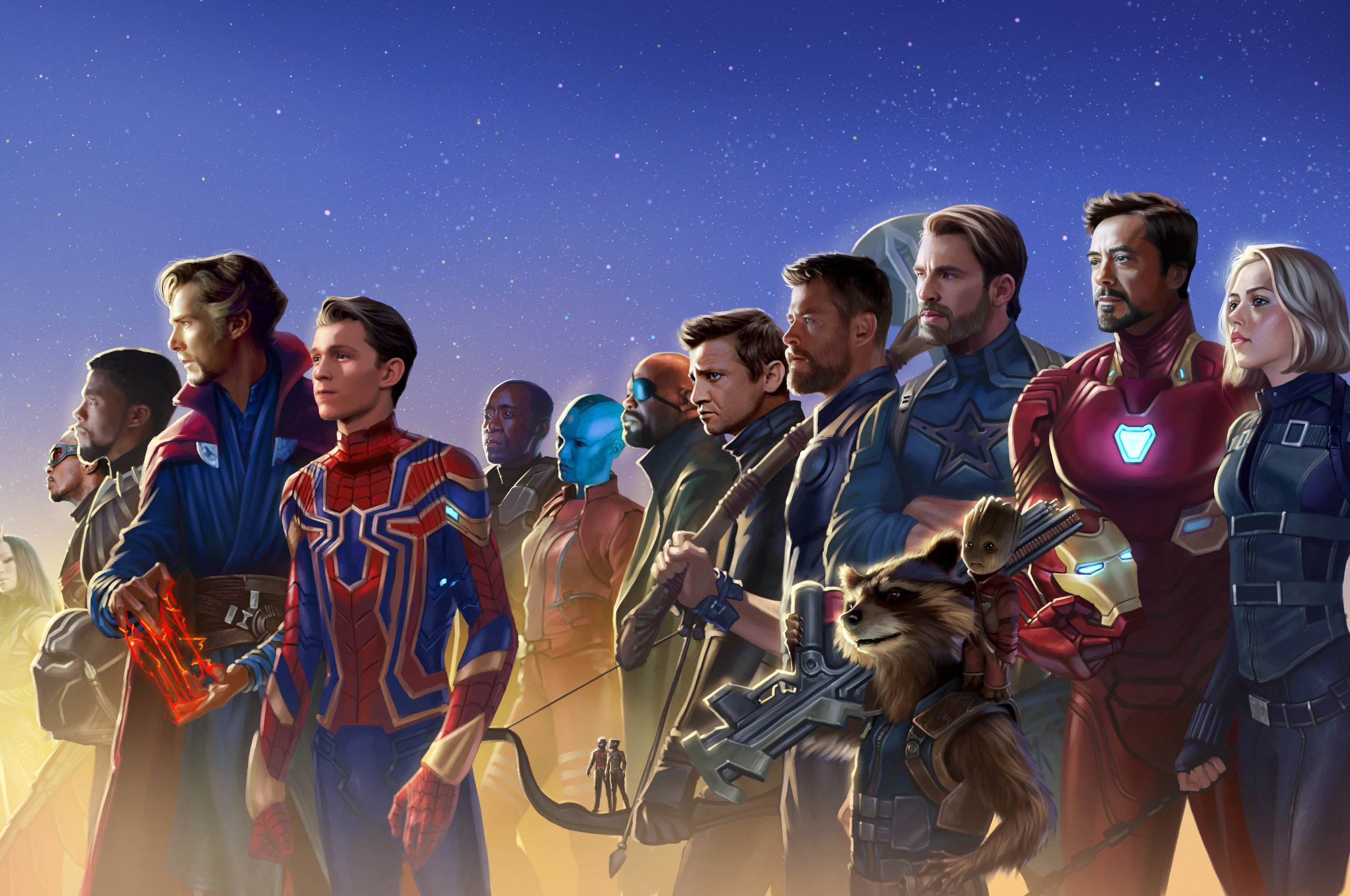 2560x1700 Avengers Infinity War 5k Artwork Chromebook ...