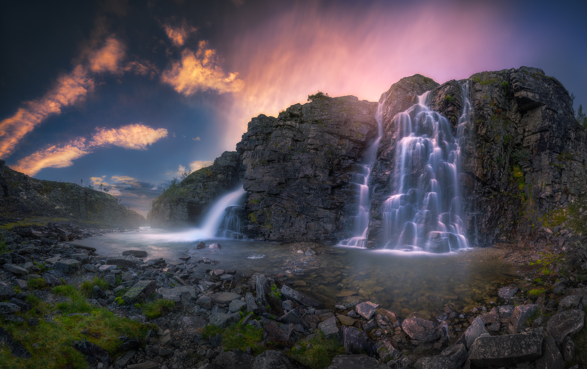 Beautiful Waterfall, HD Nature, 4k Wallpapers, Images ...