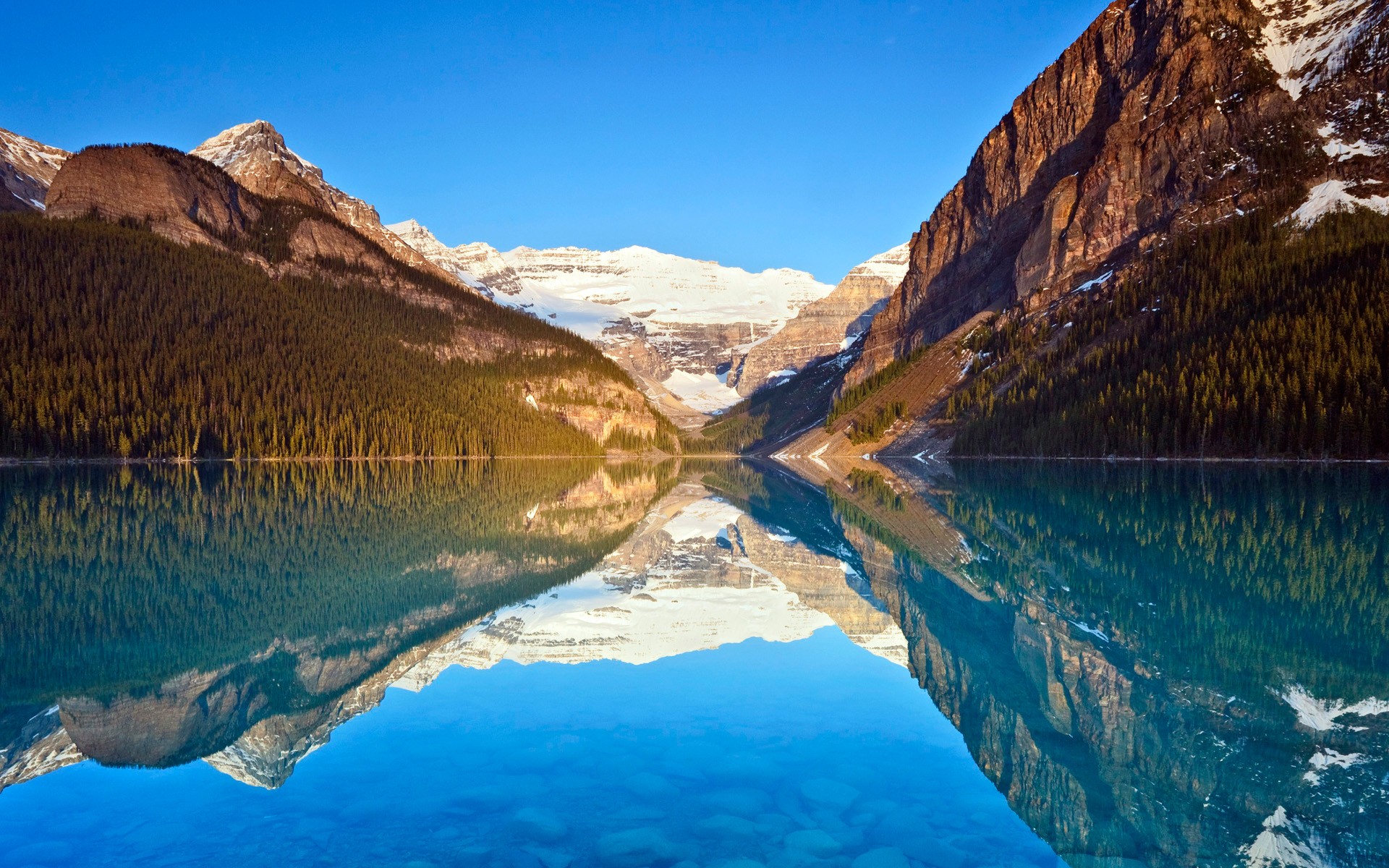Lake Louise Reflections, HD Nature, 4k Wallpapers, Images, Backgrounds