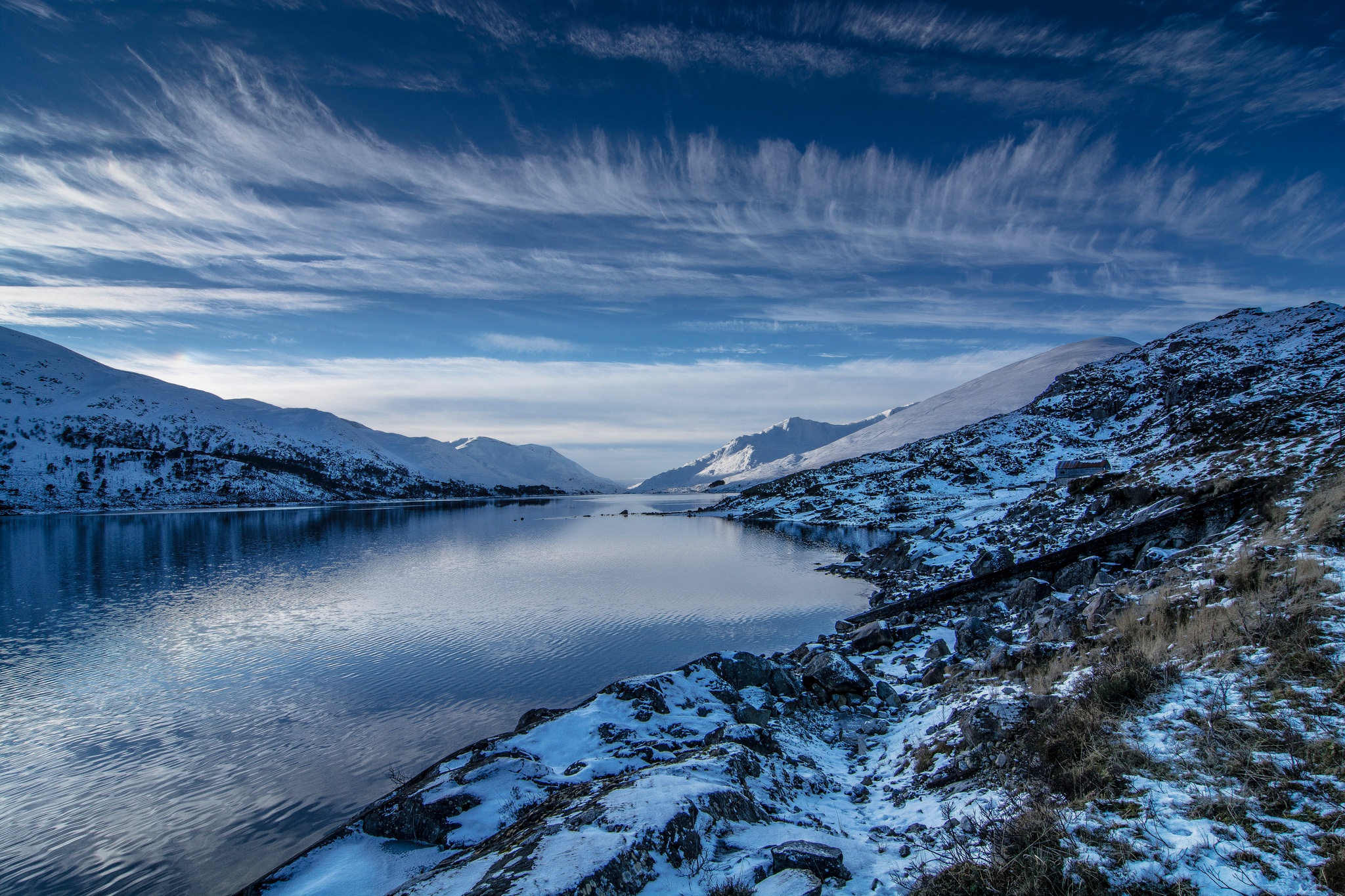 Lake Nature Winter, HD Nature, 4k Wallpapers, Images ...