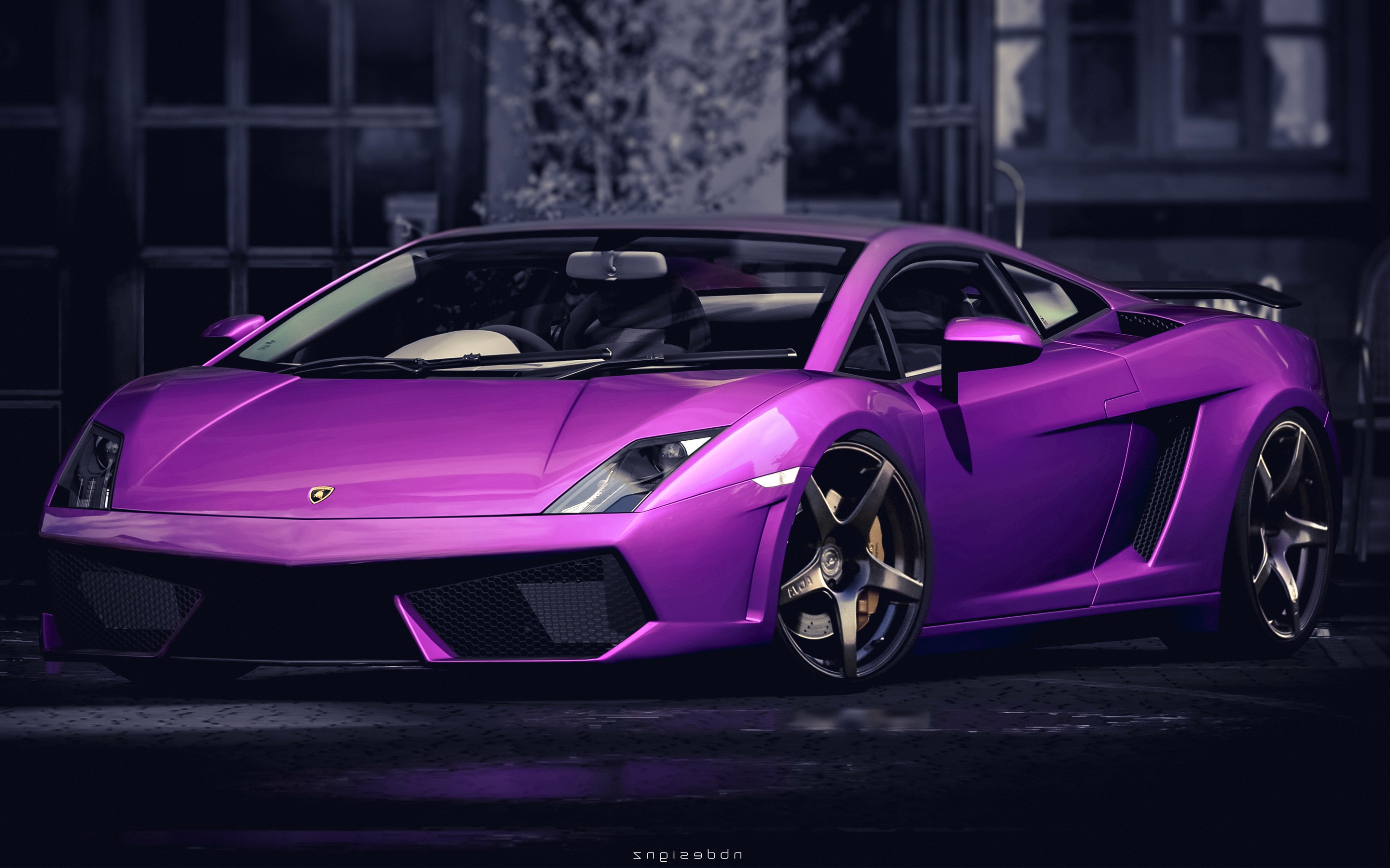 Lamborghini Gallardo Purple, HD Cars, 4k Wallpapers, Images
