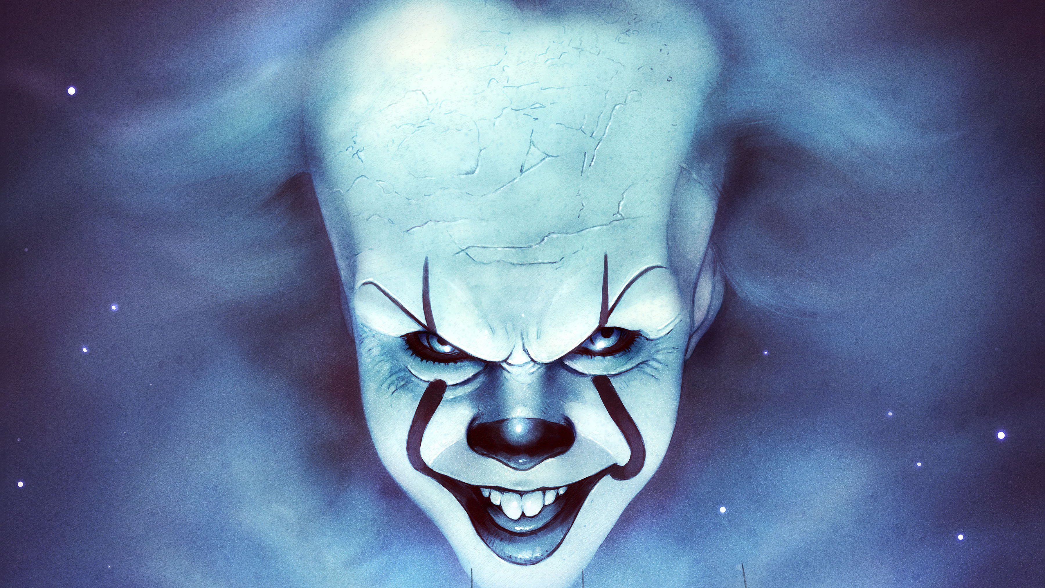 Pennywise Wallpaper 4K