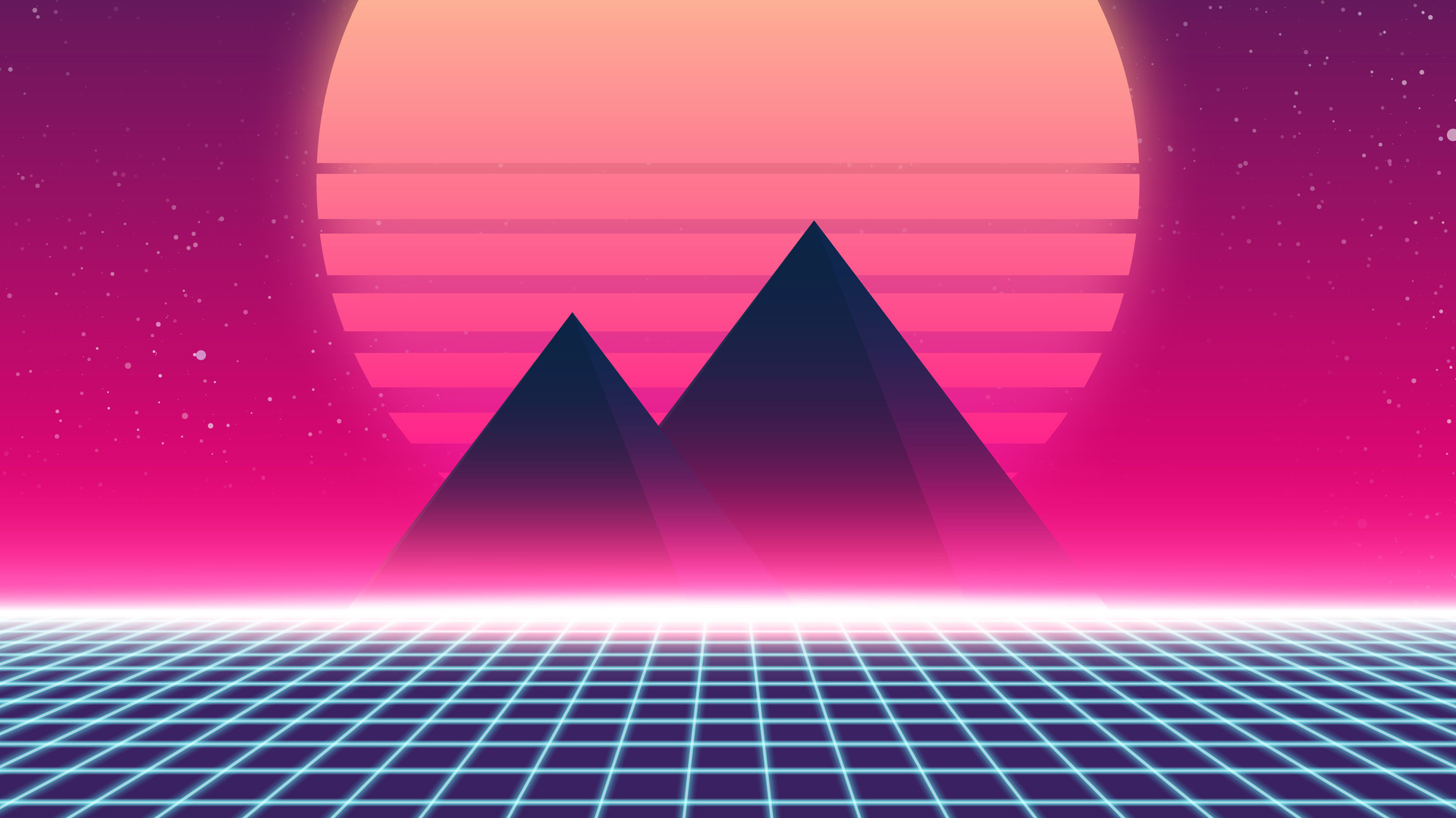1920x1080 Retrowave 90s Laptop Full Hd 1080p Hd 4k Wallpapers Images
