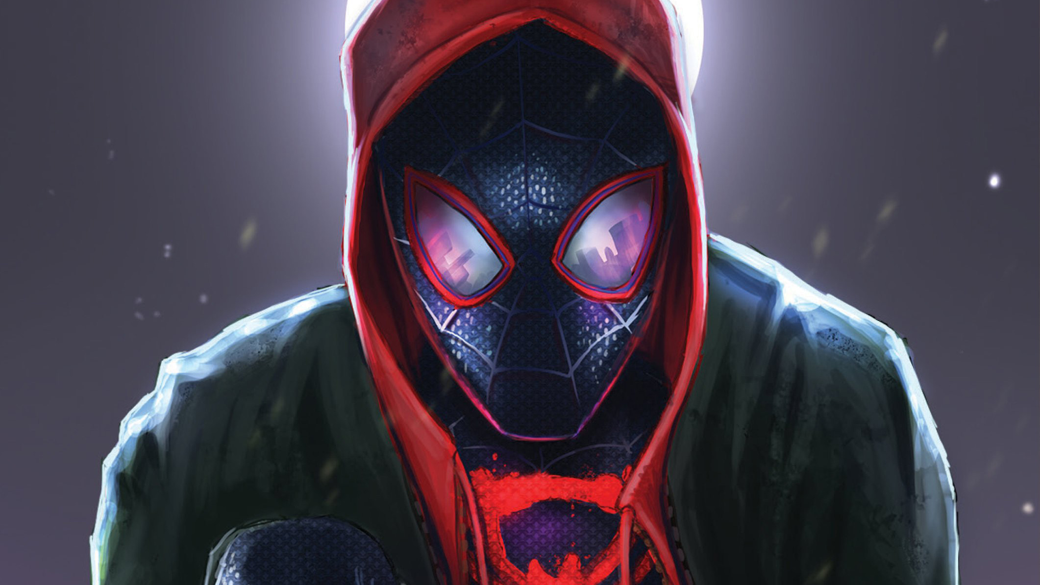 SpiderMan Into The Spider Verse Movie Art 2018, HD ...