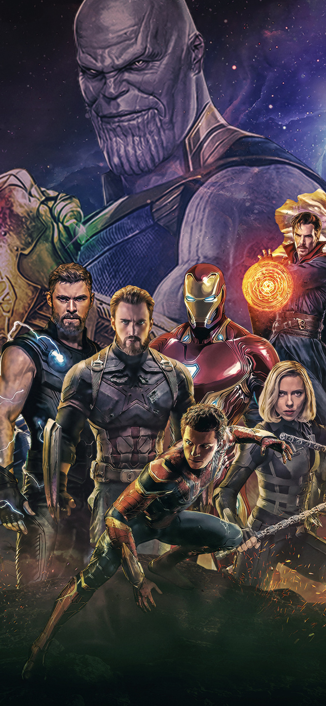 Iphone Xs Wallpaper Avengers