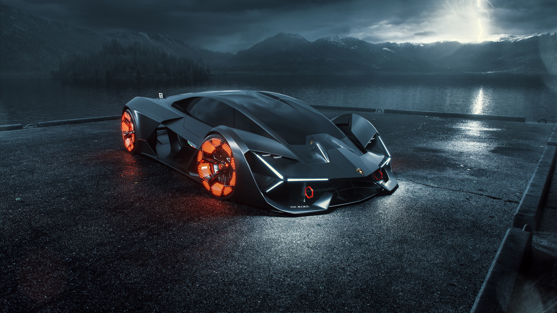 1920x1080 2019 Lamborghini Terzo Millennio Digital Art ...
