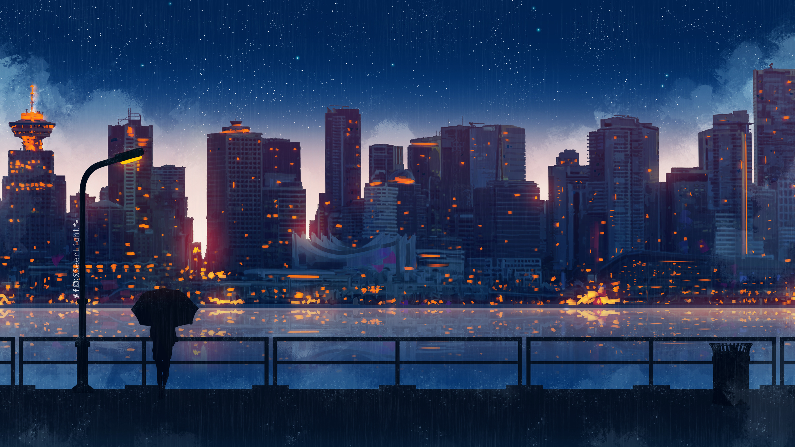 Anime Background Night Anime Wallpapers