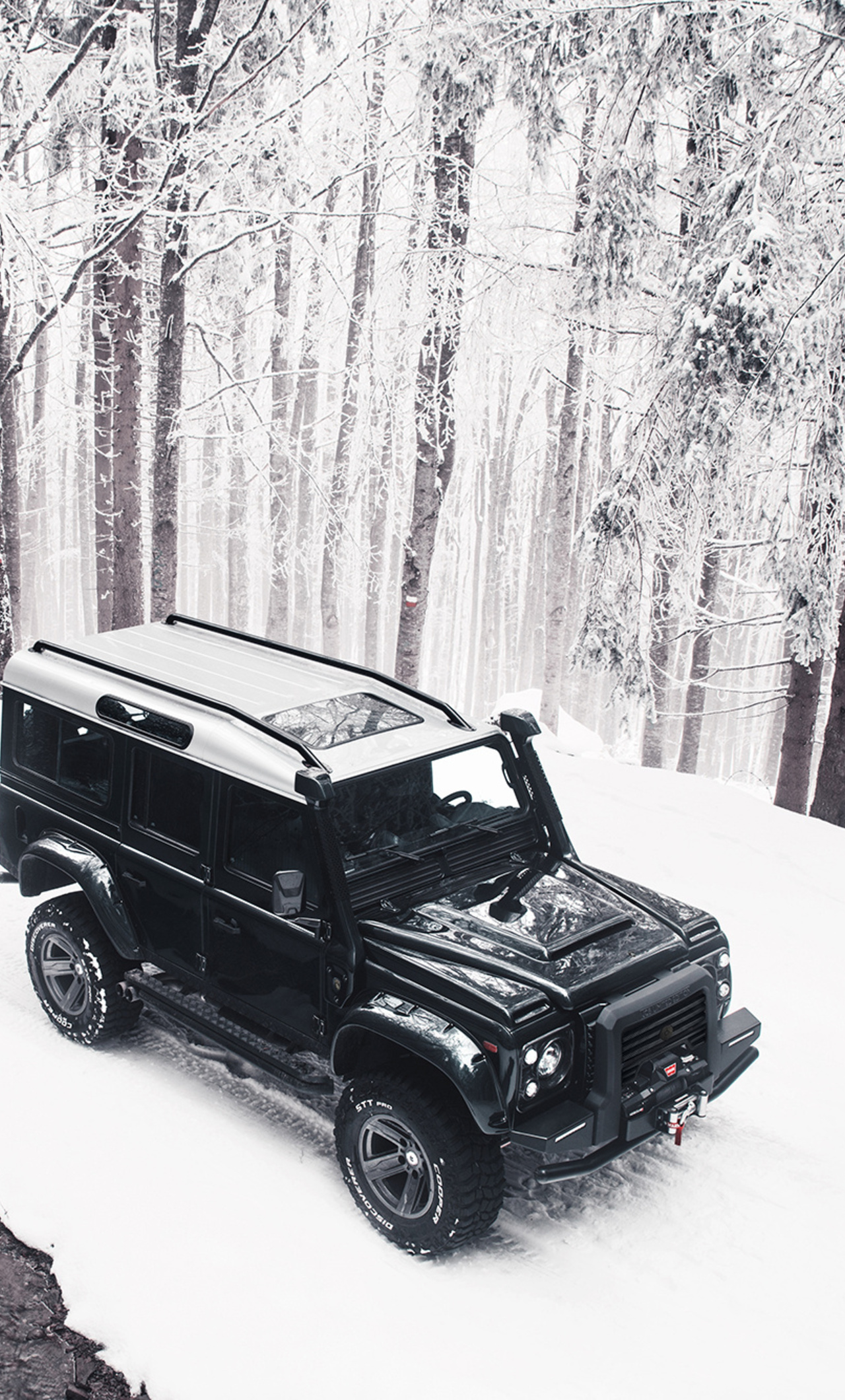1280x2120 Ares Design Land Rover Defender 110 2018 Truck Iphone 6