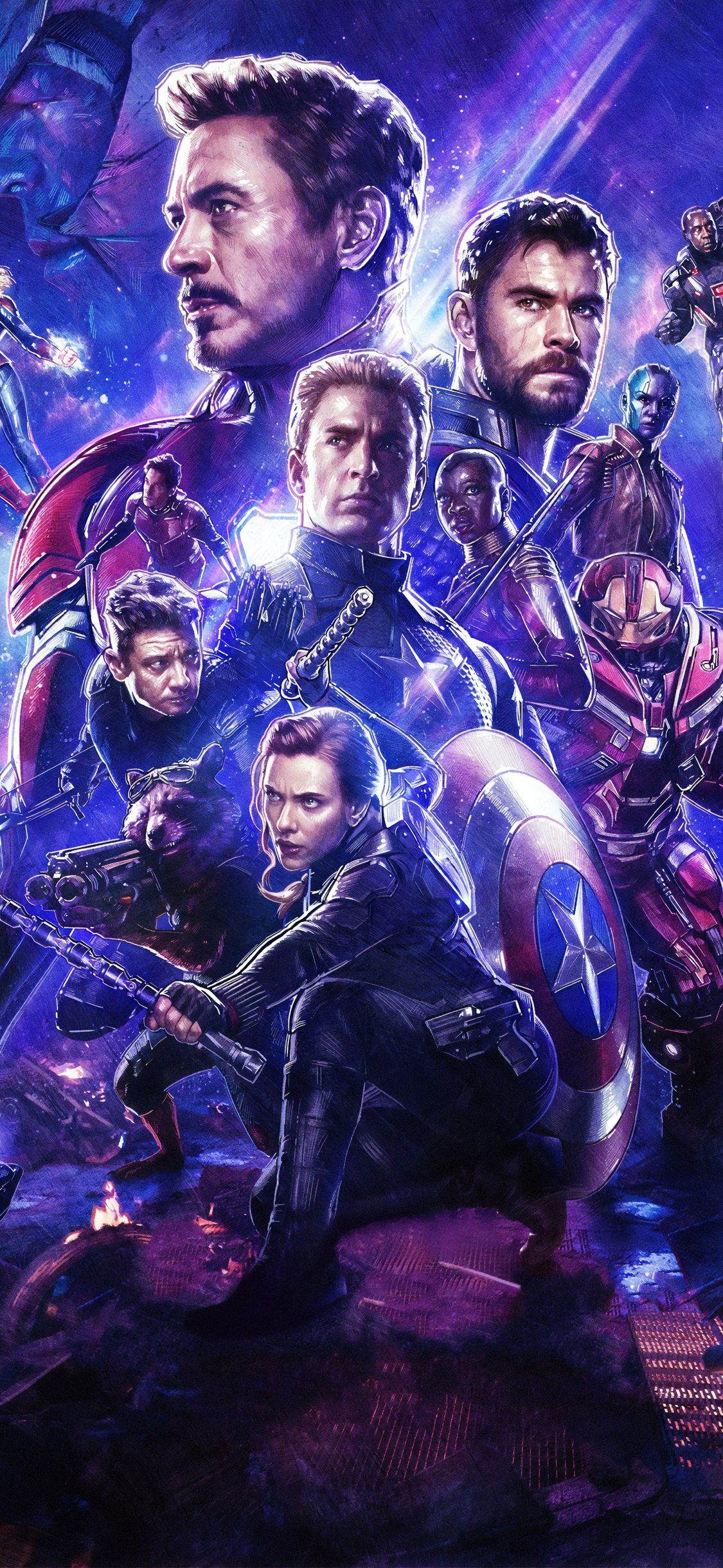 1125x2436 Avengers Endgame 4k Iphone XS,Iphone 10,Iphone X HD 4k Wallpapers, Images, Backgrounds 
