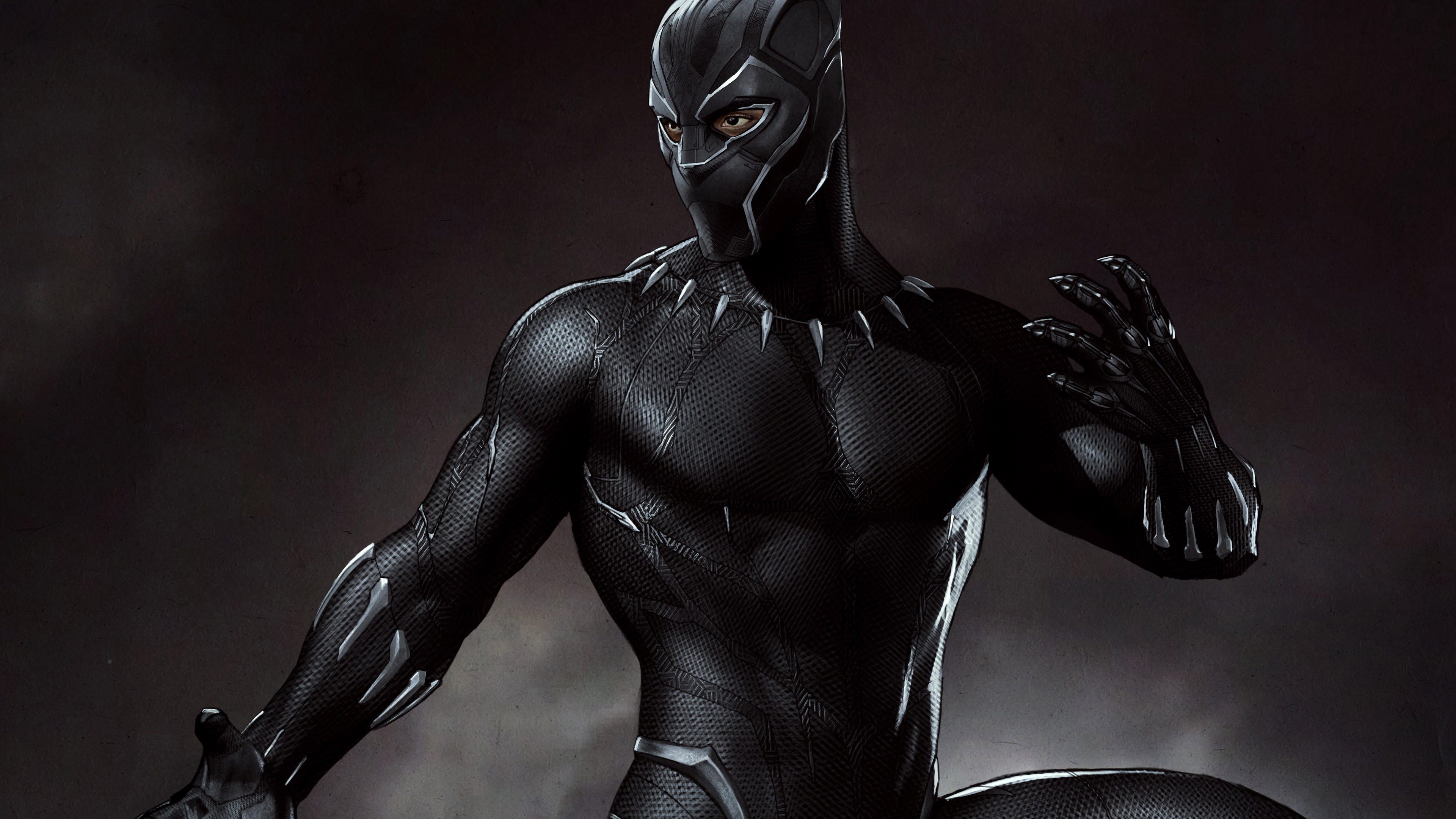 Wallpaper Black Panther 4k | Gasebo Wallpaper