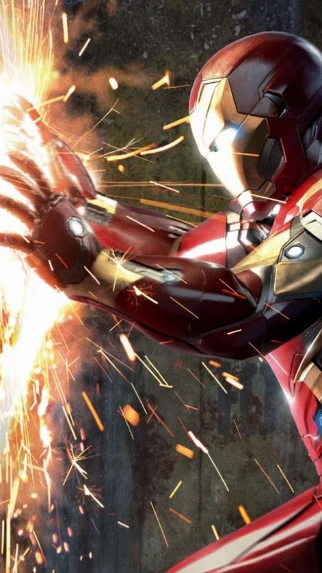 1080x1920 Captain America Vs Iron Man Civil War Iphone 7,6s,6 Plus