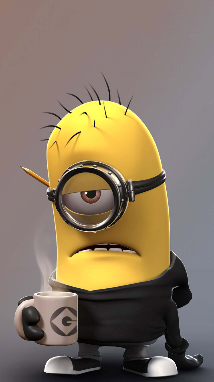 750x1334 Despicable Me Angry Minion iPhone 6, iPhone 6S ...