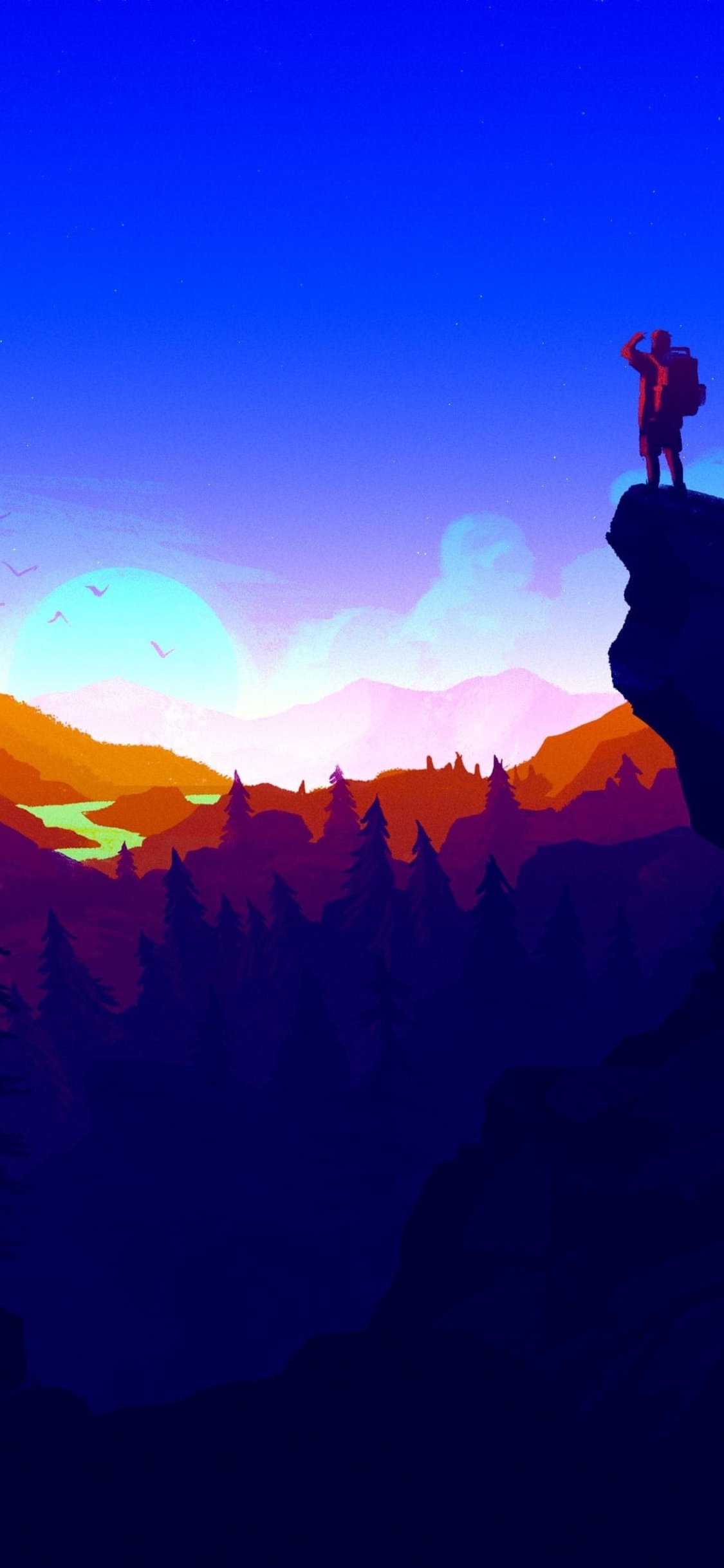 1125x2436 Firewatch 4k Iphone XIphone 10 HD 4k Wallpapers Images