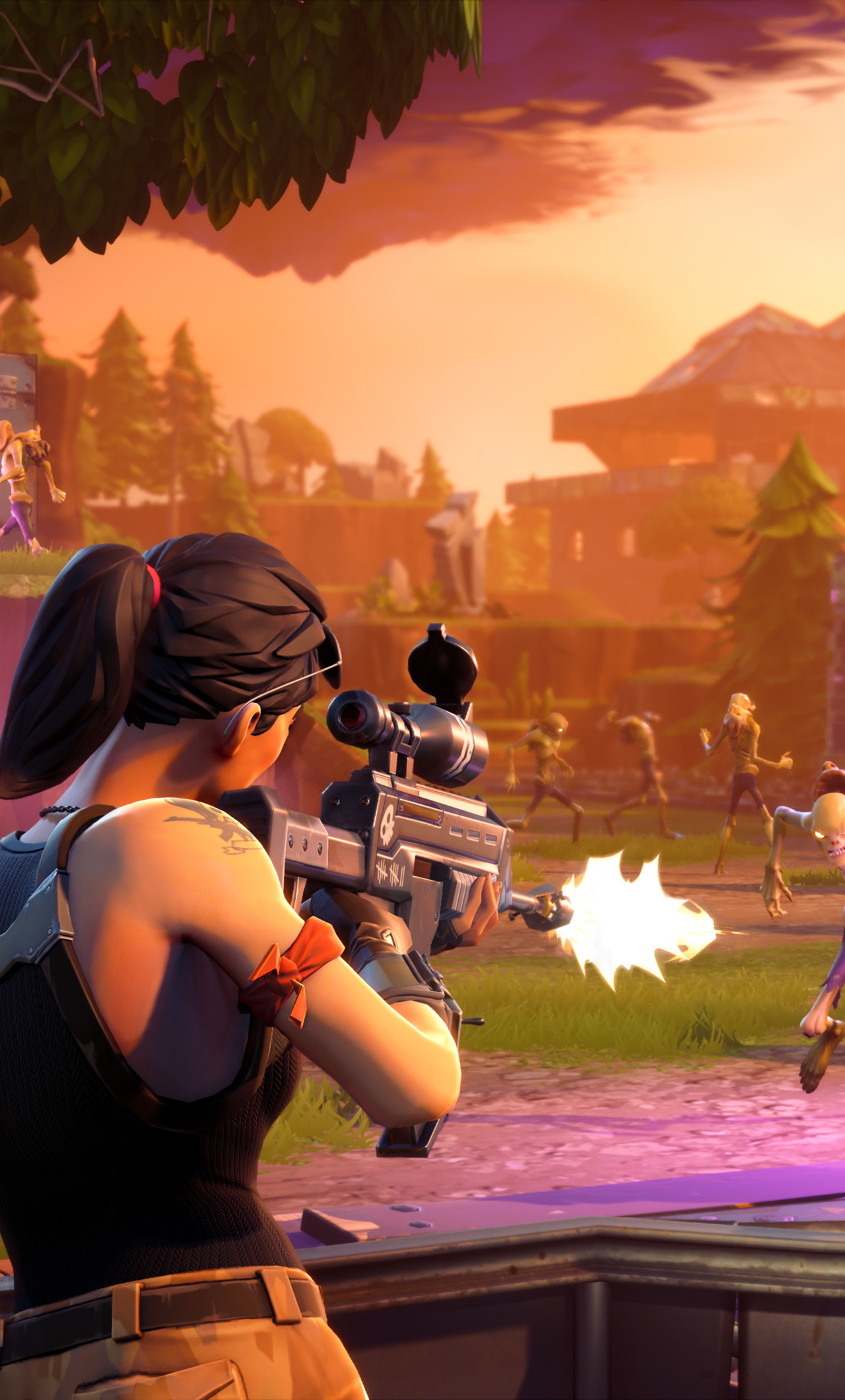 1280x2120 Fortnite Ps4 8k IPhone 6 HD 4k Wallpapers Images