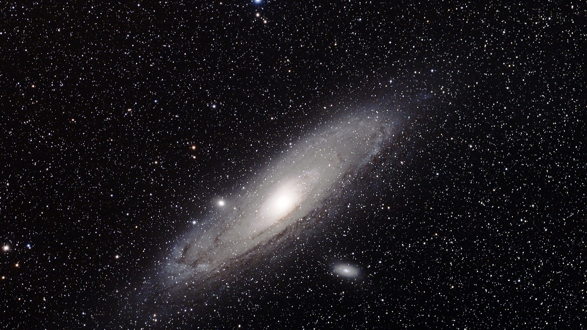 2048x1152 Galaxy Stars Space  Dark Background 5k 2048x1152 