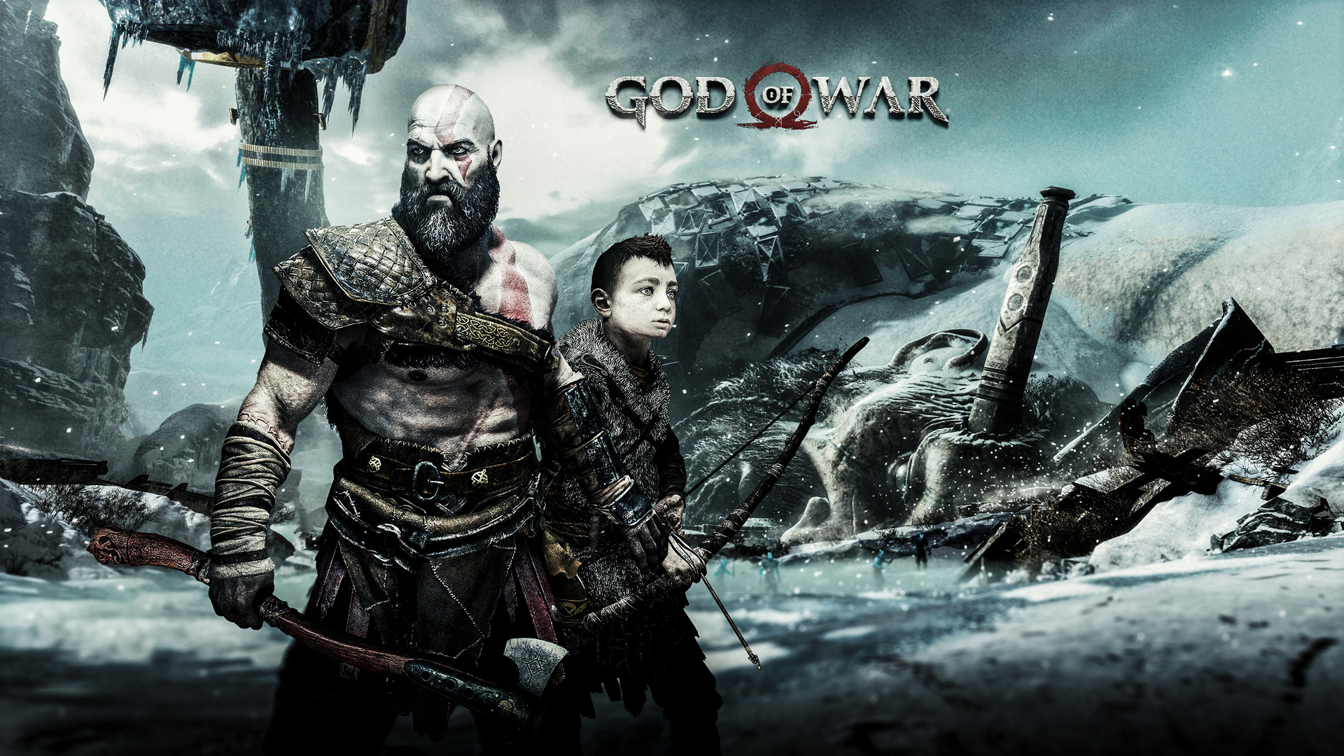 1920x1080 God Of War 4 Kratos And Atreus Laptop Full HD ...